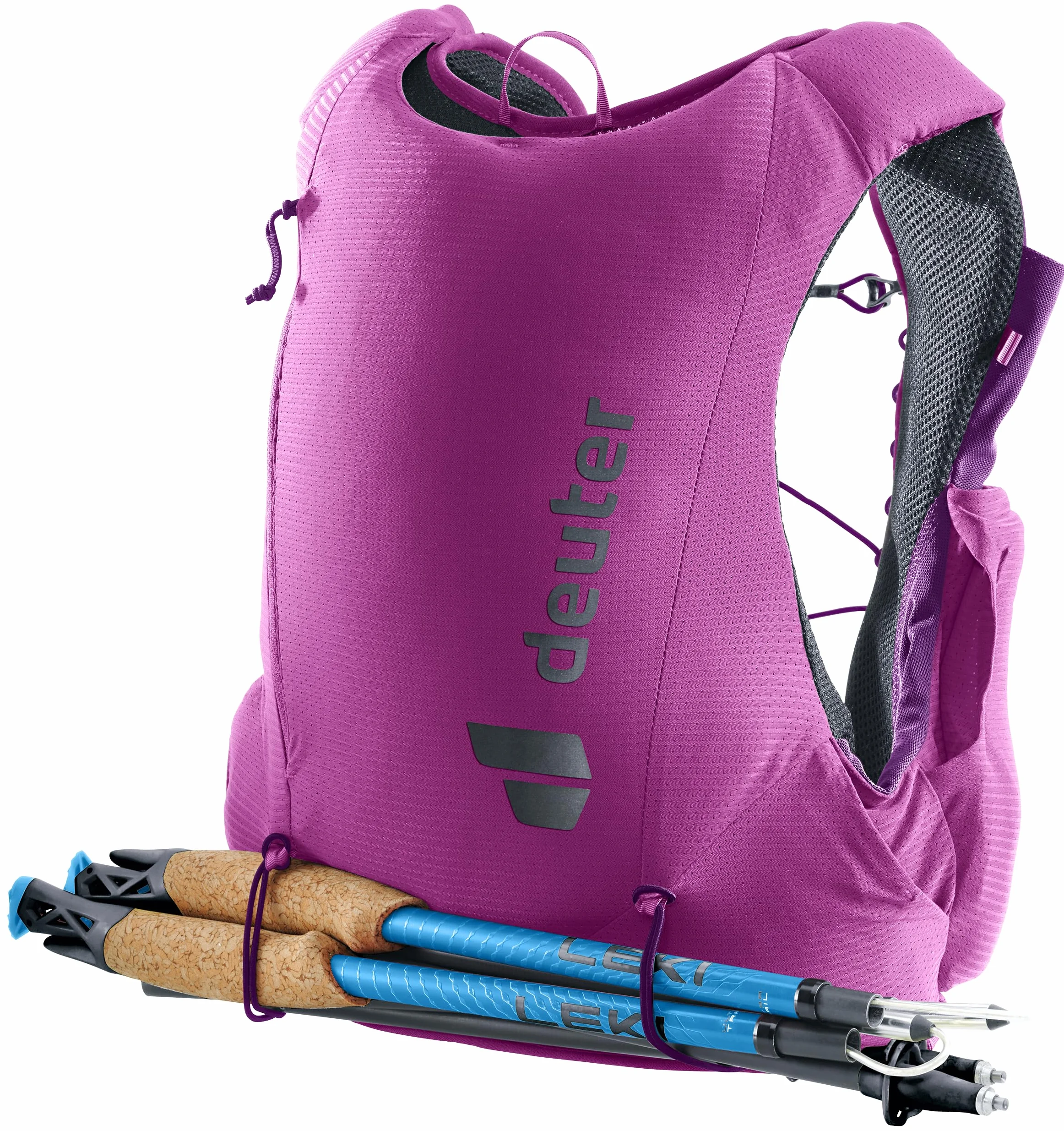 deuter Traick 5 SL damska kamizelka do biegania, Lotus-mystic, S, Minimalistyczny