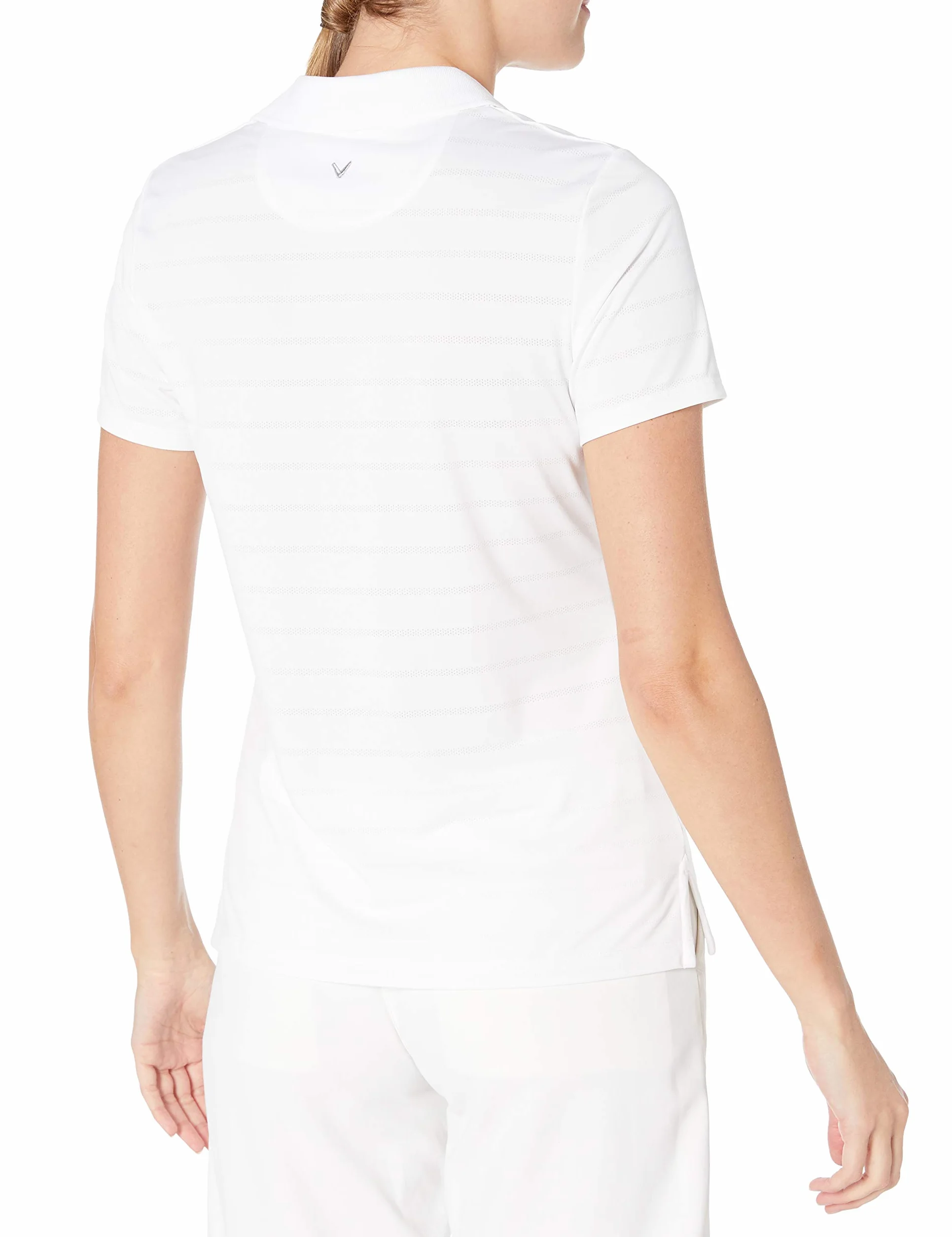 Callaway Damska koszulka polo z krótkim rękawem Pique Open Mesh