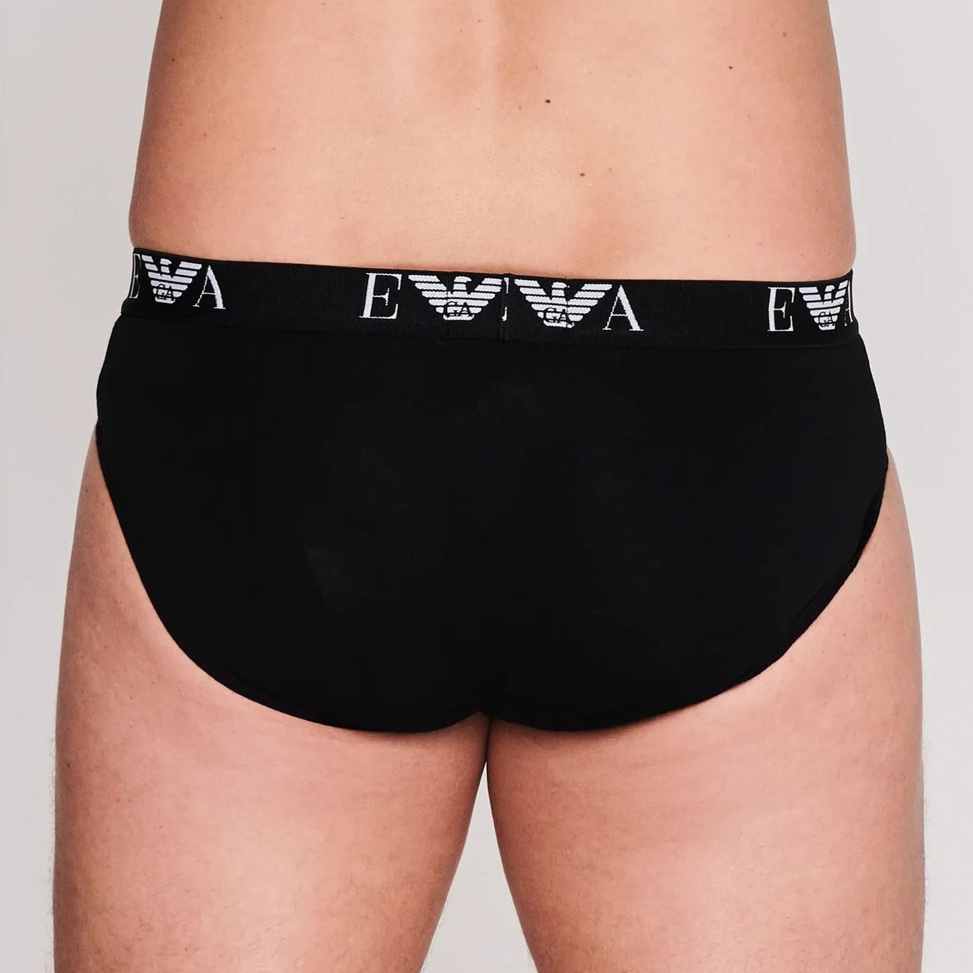Emporio Armani Bokserki męskie (3 sztuki), Czarny, XXL