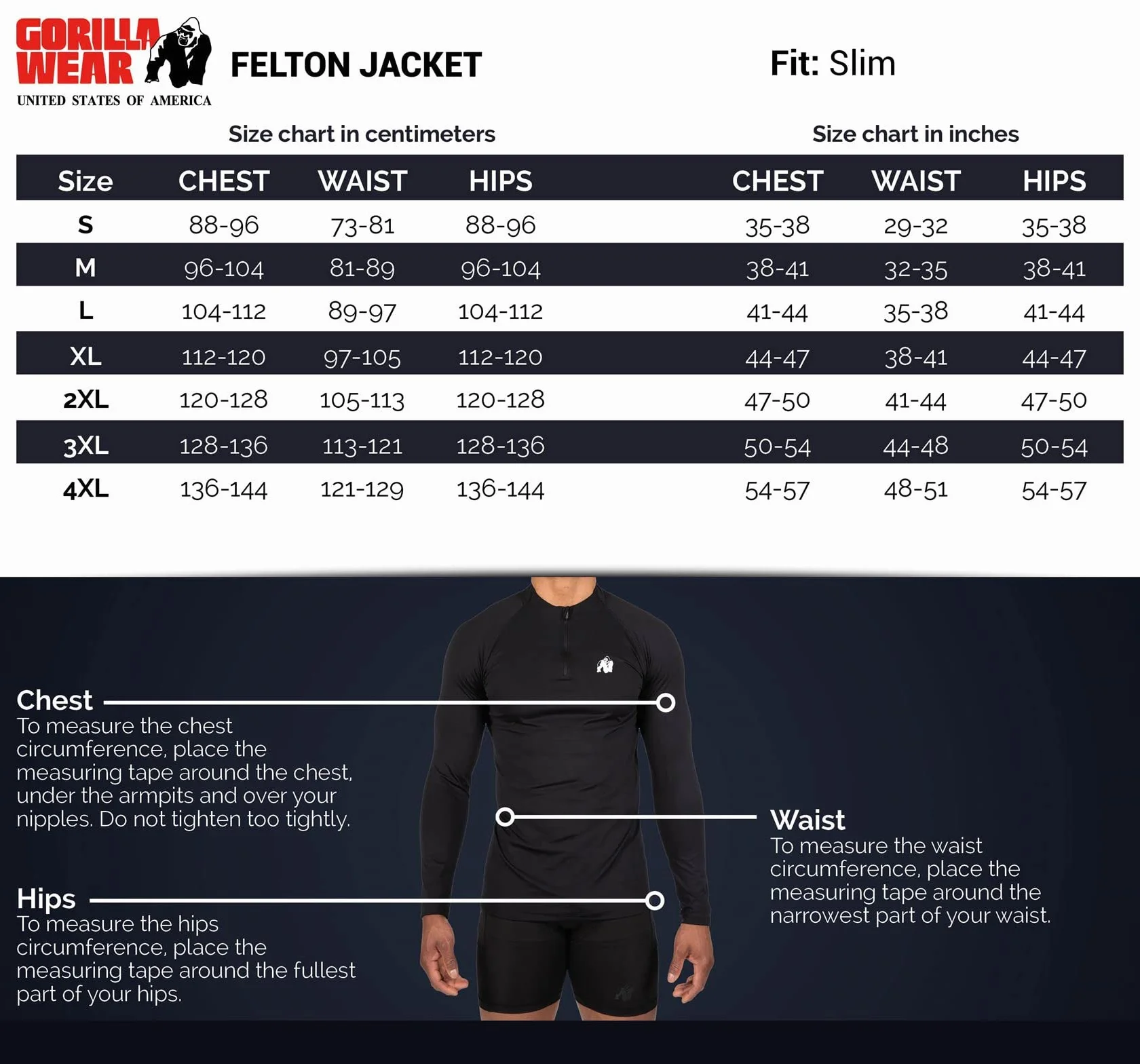 Gorilla Wear Kurtka puchowa i softshell Mężczyźni felton kurtka