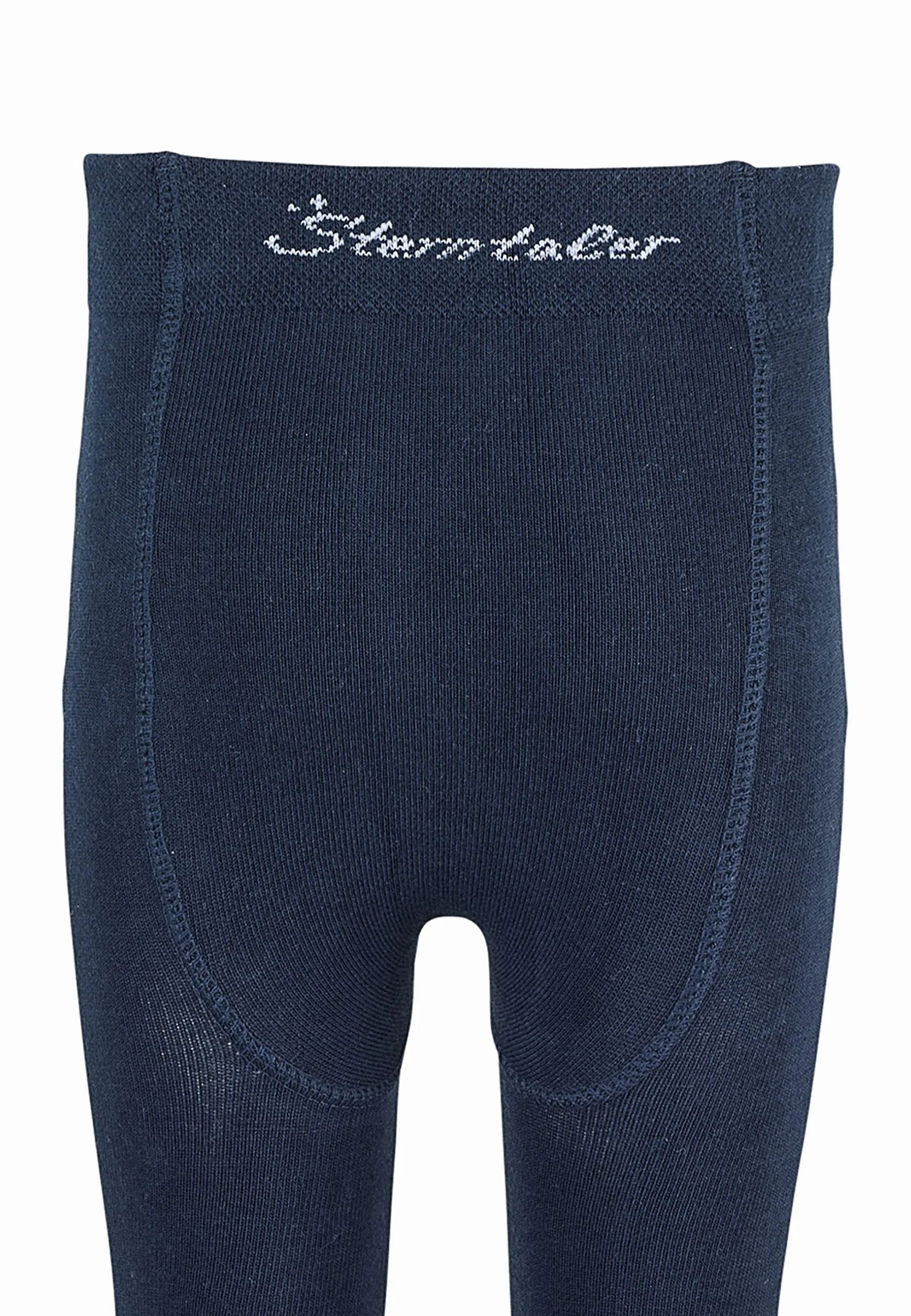 Rajstopy Sterntaler Strumpfhose Uni, Niebieski (Granatowy 300), 122-128
