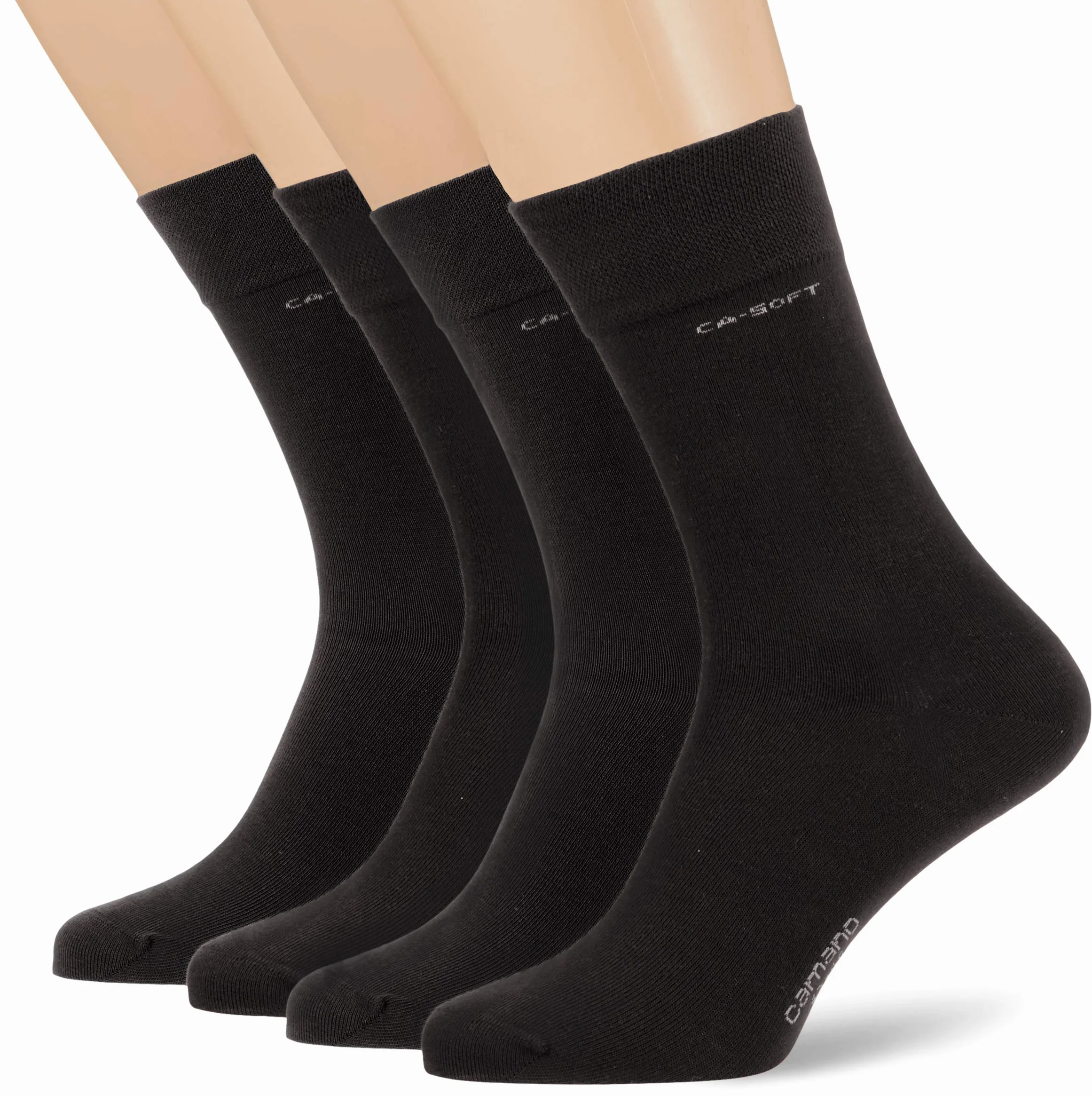 Camano Zestaw 4 skarpet, antracytowy, 39-42 EU