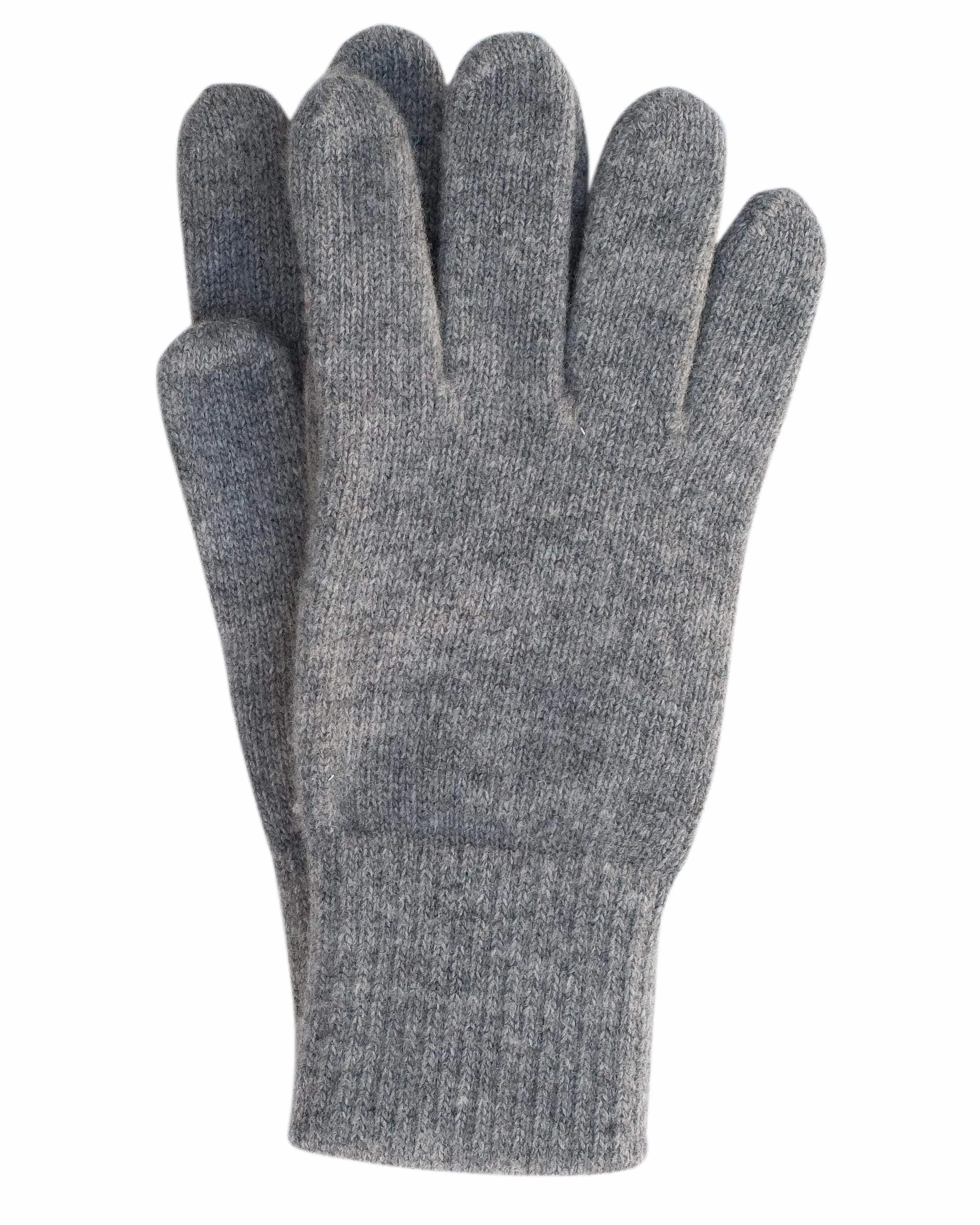 FosterNatur, Merino rękawiczki męskie, 100% wełna ekstra cienka