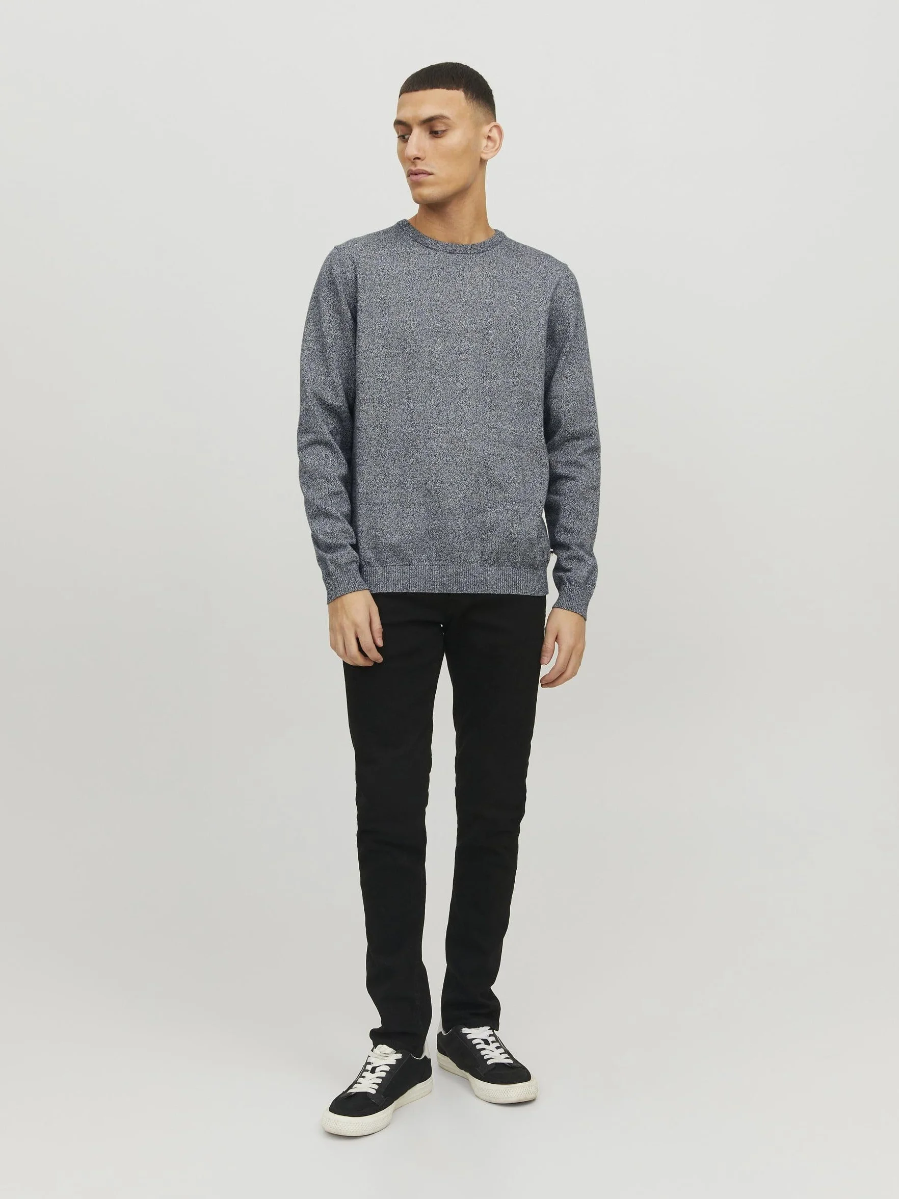 JACK & JONES Jjeholmen Sweat Crew Neck Noos Bluza Mężczyźni