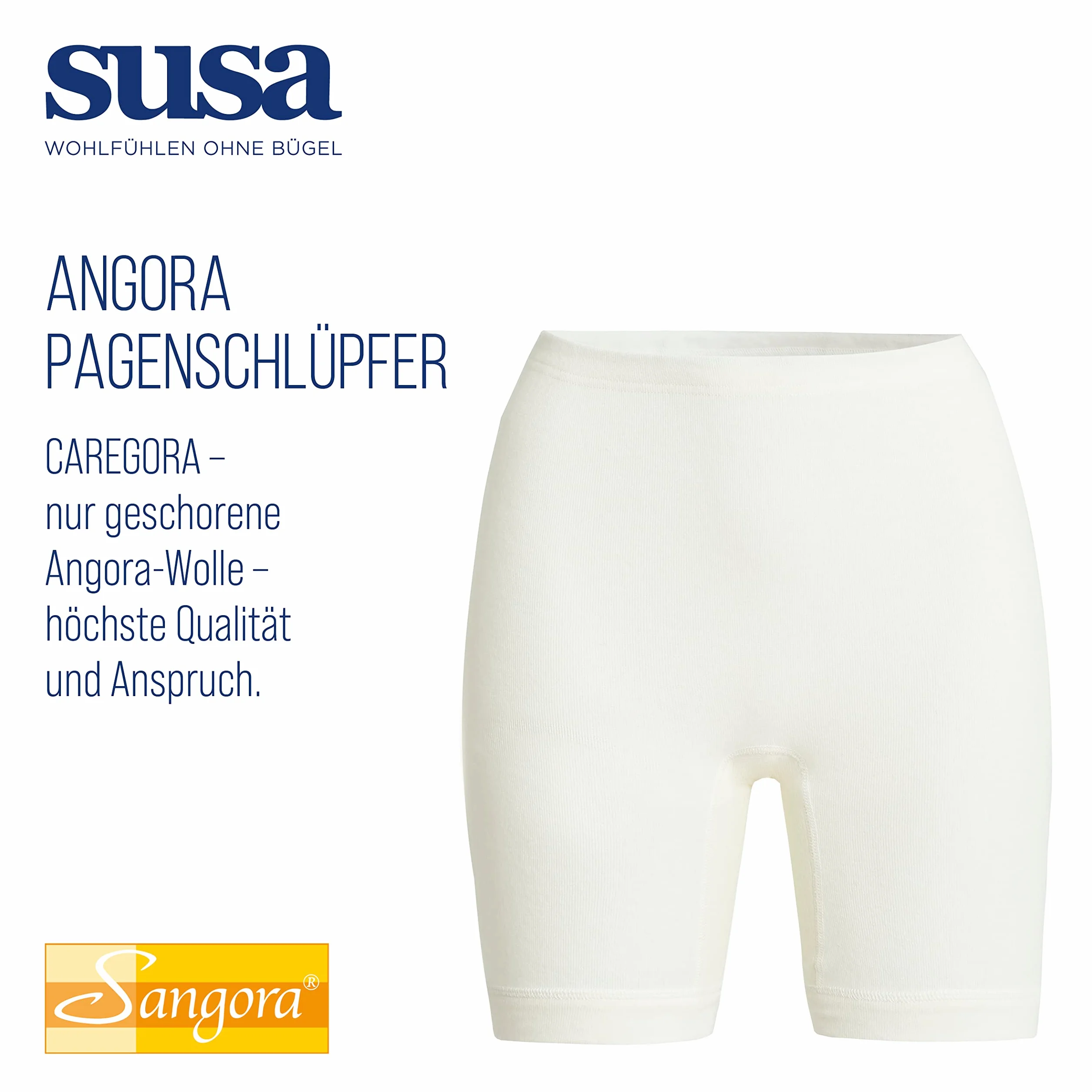 Susa Bielizna funkcyjna Kobiety Angora Normalbeinschlüpfer S8050890
