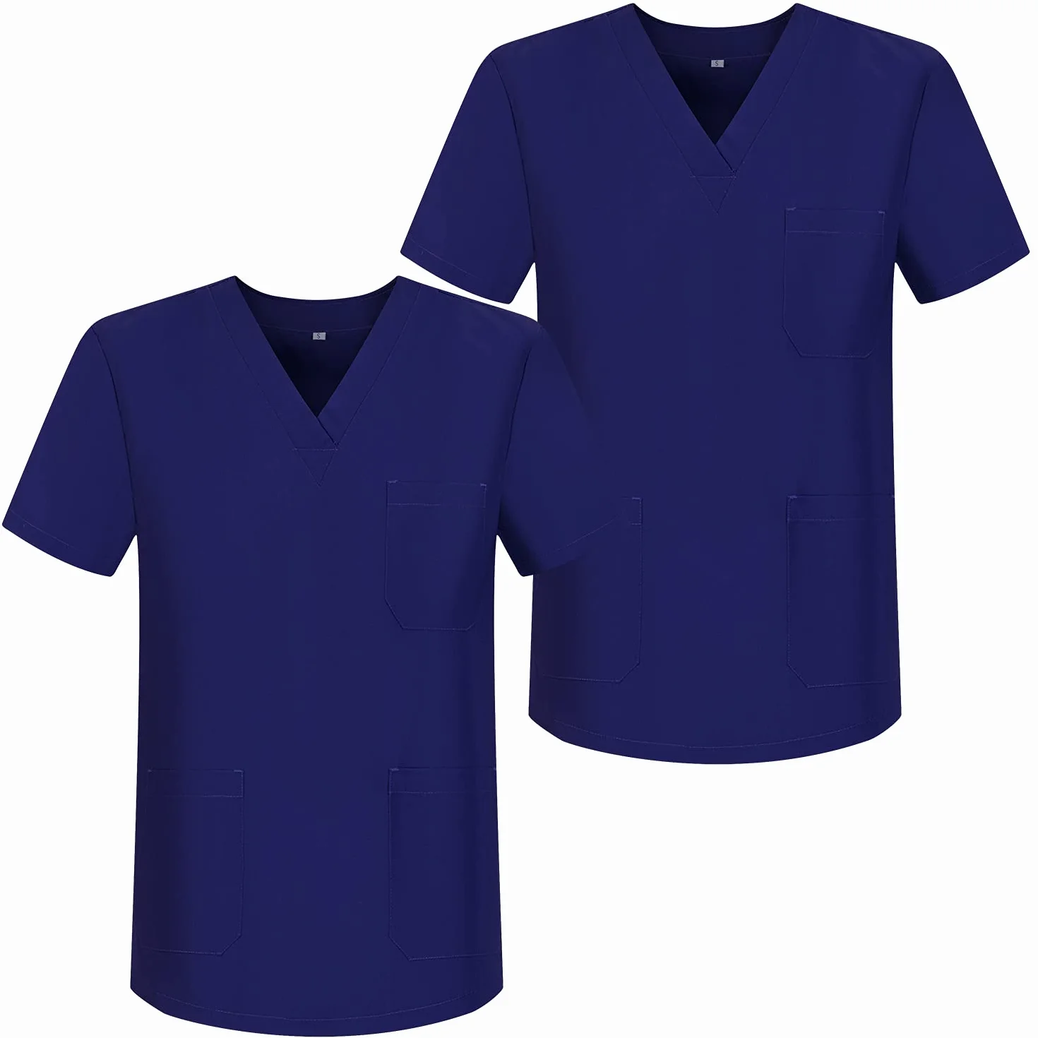 MISEMIYA - Pack 2 szt - Kokaca sanitarna Unisex mundury sanitarne Mundury Sanitarne MEDYCZNE - Ref.817 x 2, Fioletowy 68, S