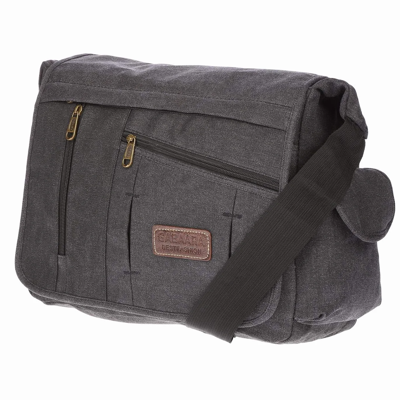 Christian Wippermann Duża XL męska damska torba na ramię Canvas Messenger Bag