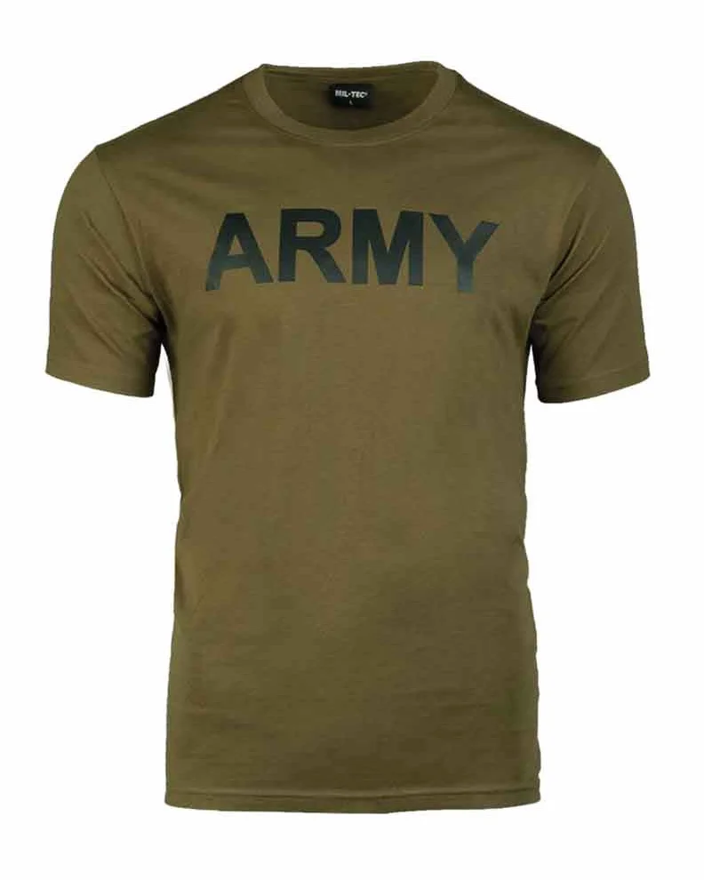 Mil-Tec T-shirt Mężczyźni Army