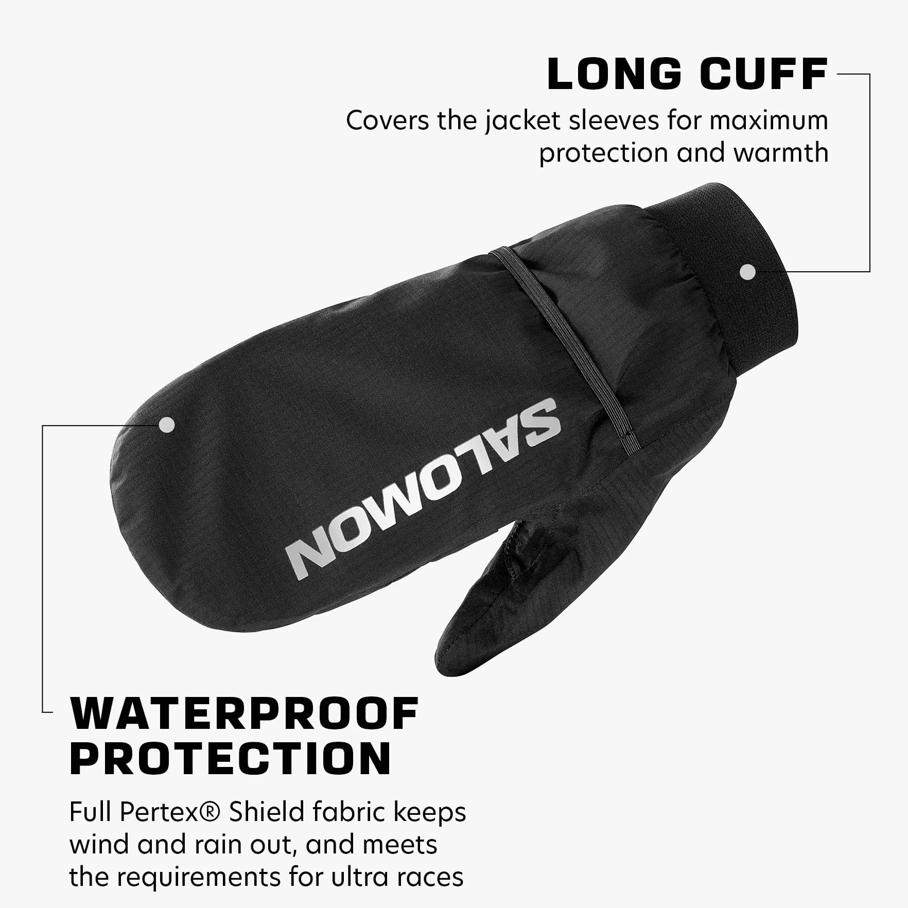Salomon BONATTI WP Mitten U-Deep Black M/L