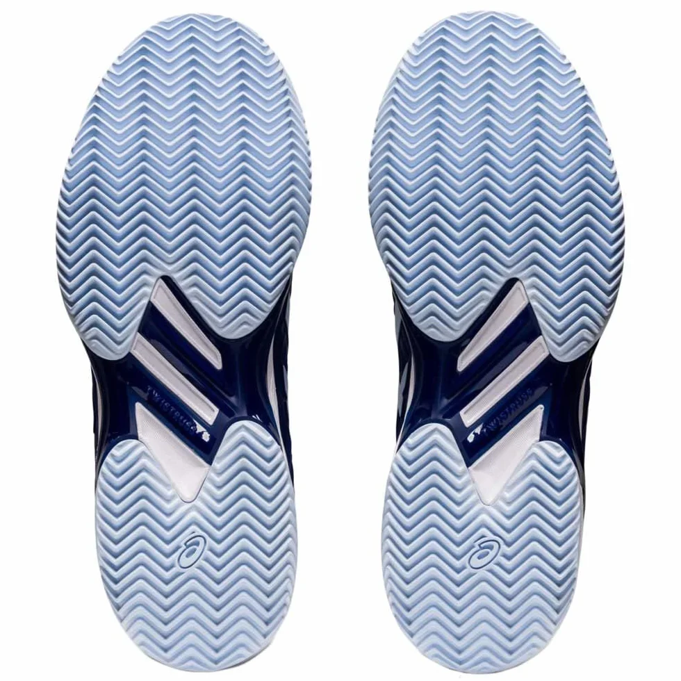Asics Solution Speed FF 2 Clay Buty do Tenisa na Szybkie Korty dla Kobiet Jasny Niebieski Niebieski Jasny Niebieski