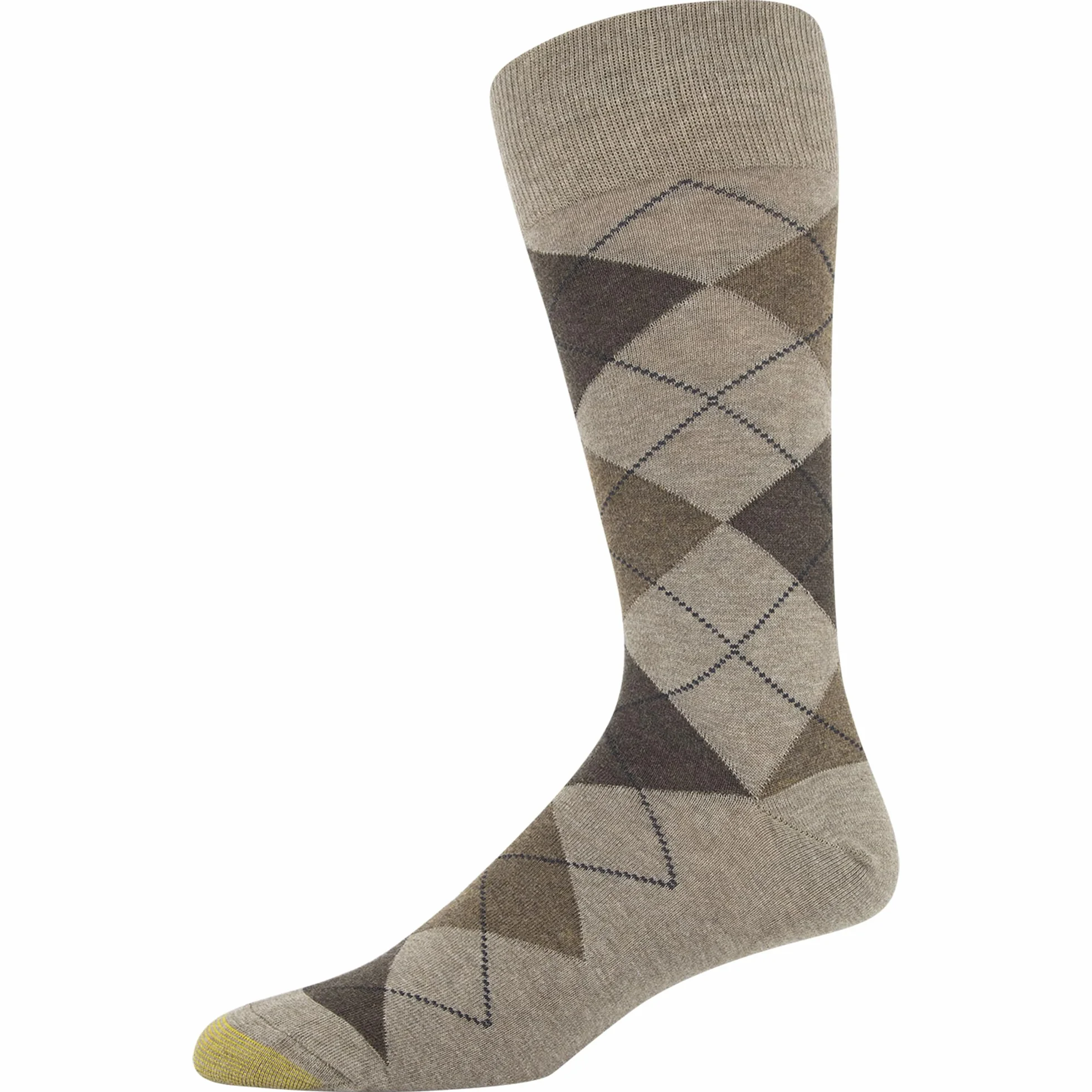 Gold Toe Skarpetki Mężczyźni Carlyle Argyle Crew Socks (3 w zestawie)