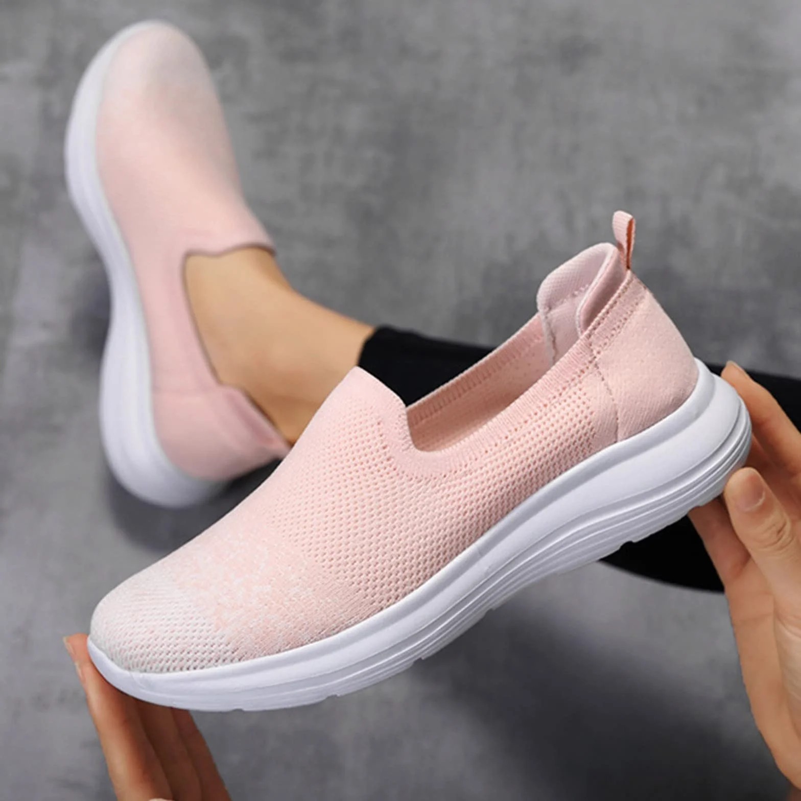 Sneakersy damskie do biegania, buty sportowe, oddychające, sznurowane buty dla kobiet, płaskie buty rekreacyjne, unisex, lekkie buty robocze, sportowe, damskie sneakersy, białe