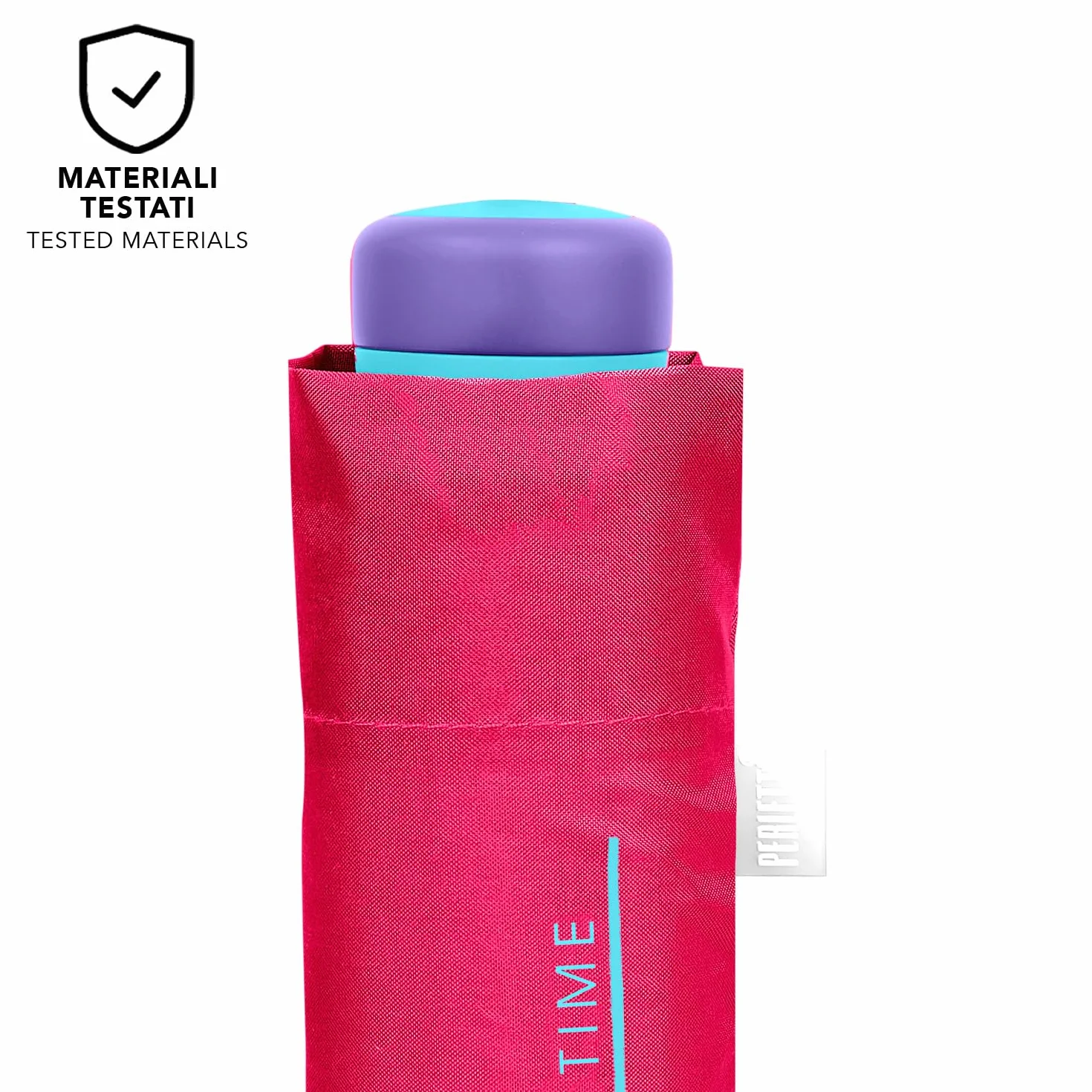 Parasolka Damska Rozkładana Manualnie Mała - Ultra Mini Parasol Lekki Kieszonkowy Okrągły Wiatroodporny - Parasolka Idealna Podczas Podróży - Średnica 90 cm - Perletti