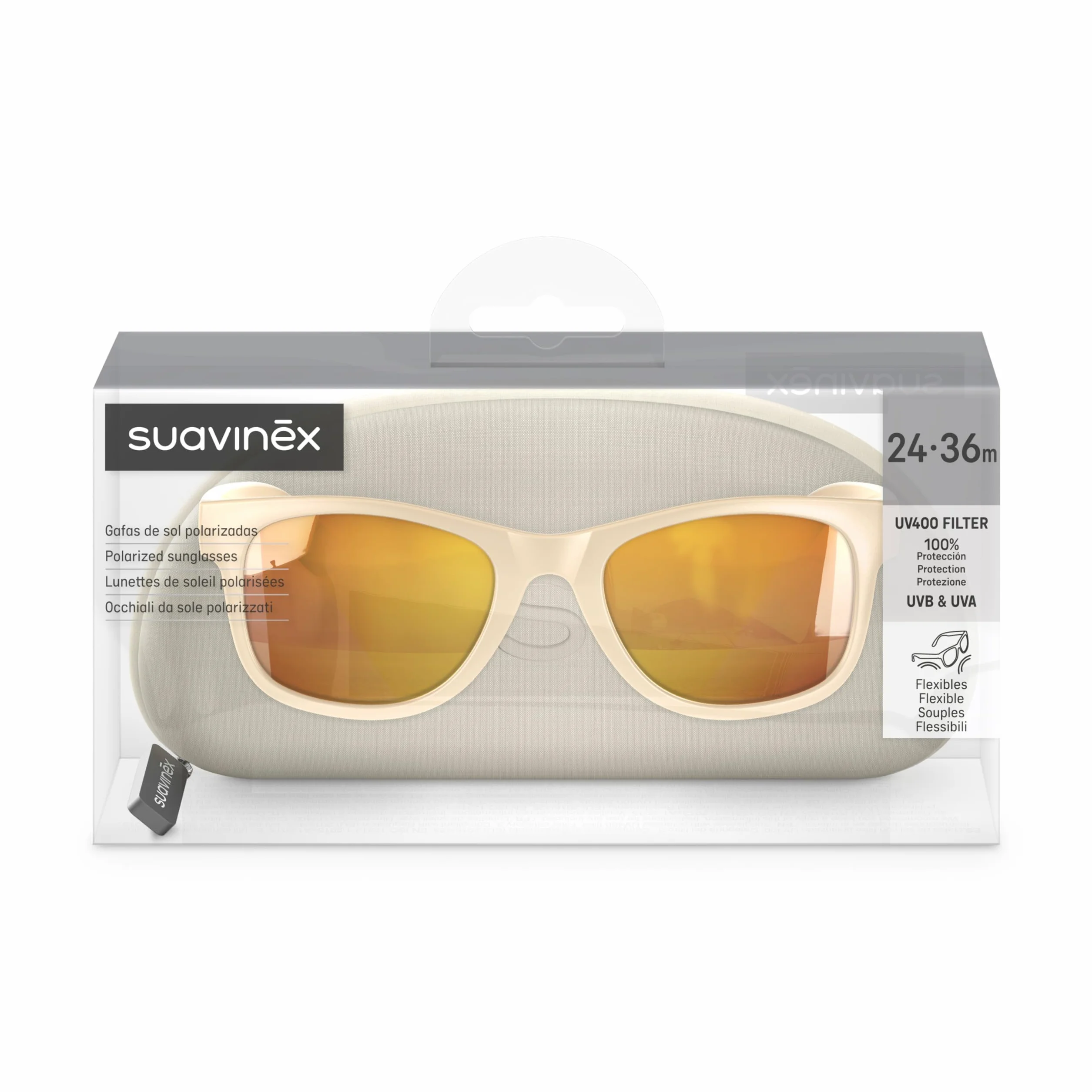 SUAVINEX Okulary przeciwsłoneczne Uniseks - niemowlęta Sunglasses 2024