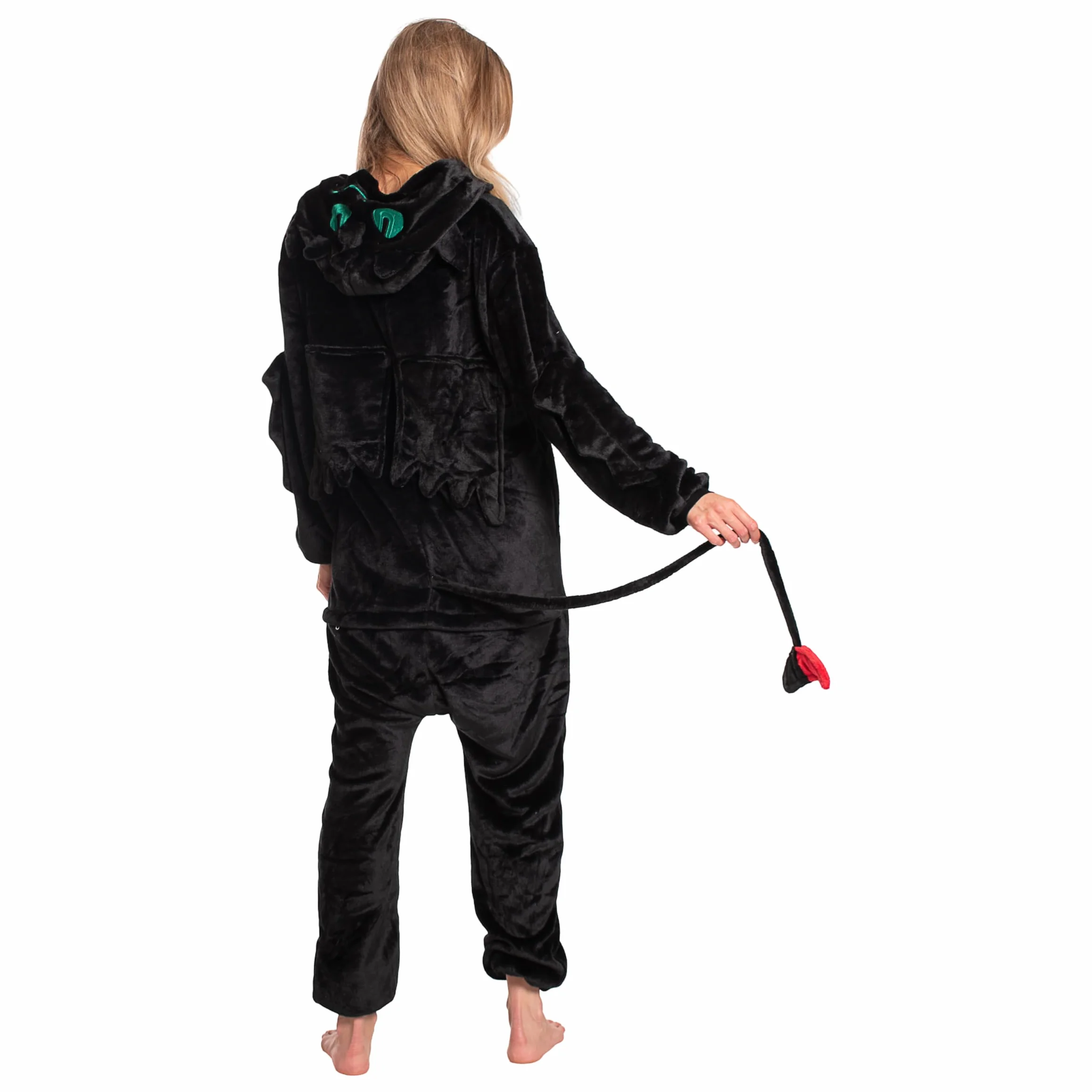 Piżama Damska Dziecięca, Kombinezon Onesie, Kostium Cosplay - Wykonana z miękkiego, ciepłego materiału - Rozmiary dla Dorosłych