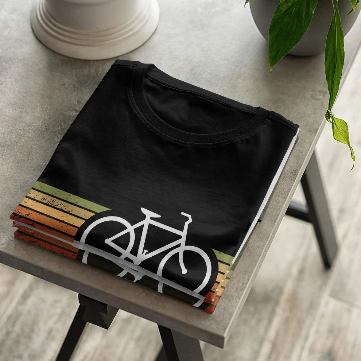 OM3® Retro Bicycle T-Shirt | Męski | Cycling Cyclist Biking Rowerzysta | S - 5XL