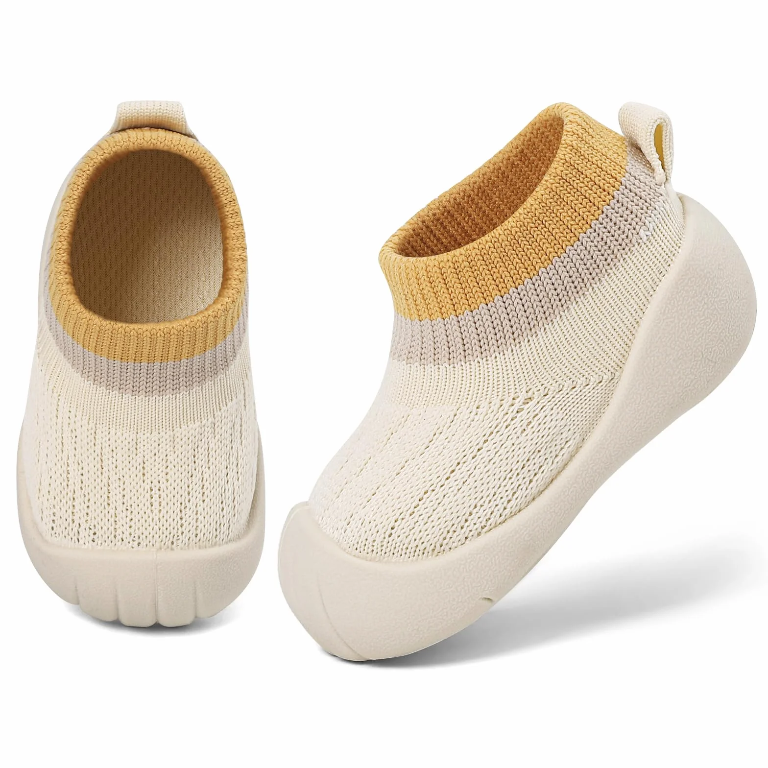 MK MATT KEELY Buty na pierwsze kroki dla dzieci, skarpeta, buty dziecięce, oddychające, siatkowe, z antypoślizgową gumową podeszwą