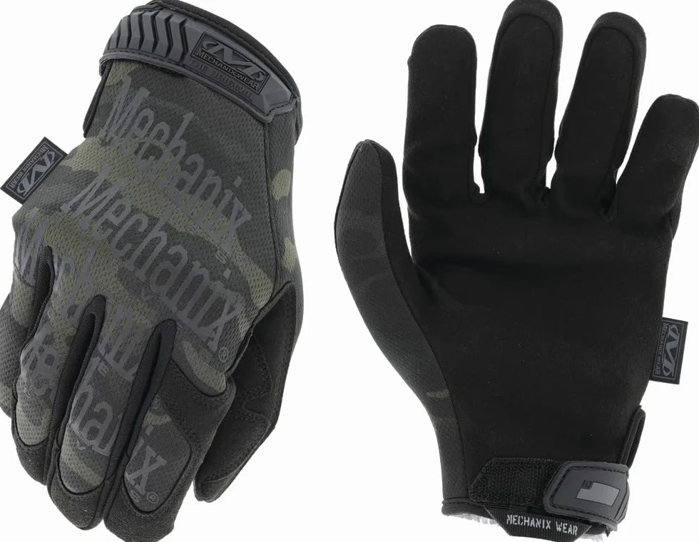 Mechanix Wear MultiCam Black OriginaL ochronne rękawice robocze (M, moro)