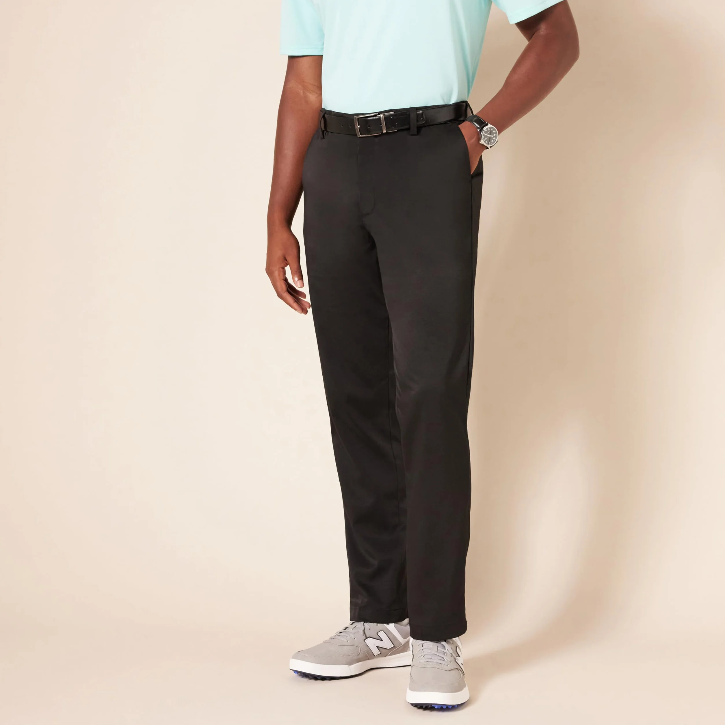 Amazon Essentials Mężczyźni Spodnie golfowe Slim-Fit Stretch