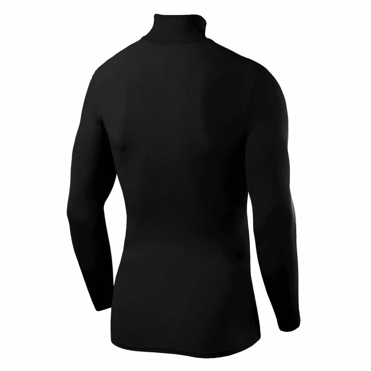 Meskie Compression Koszulka podkoszulka z dlugim rekawem Base Layer - Mock Neck