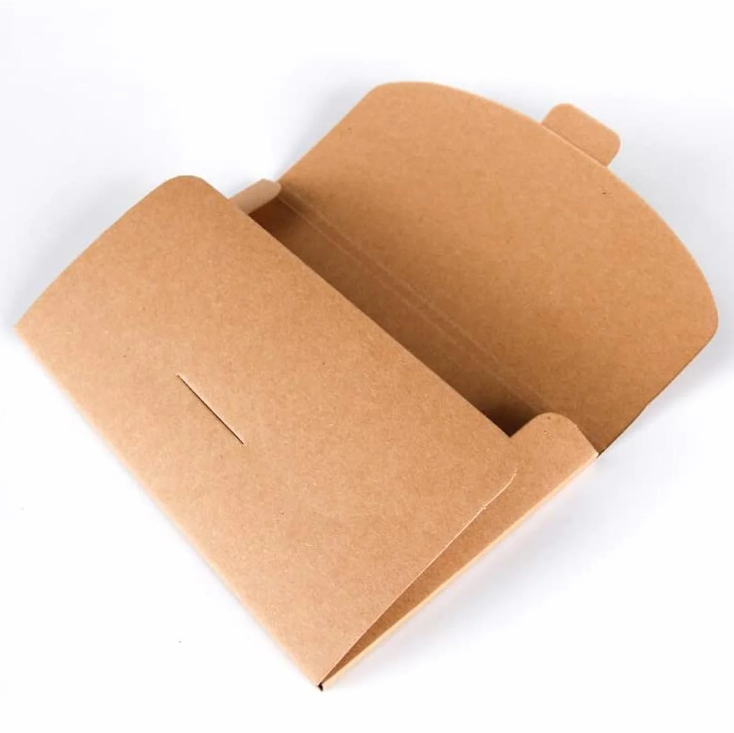 50 sztuk papier kraft koperty, koperta na pocztówkę, kreatywny retro uroczy koperta w kształcie serca, na ślub, prezenty urodzinowe (16 cm x 10,5 cm)