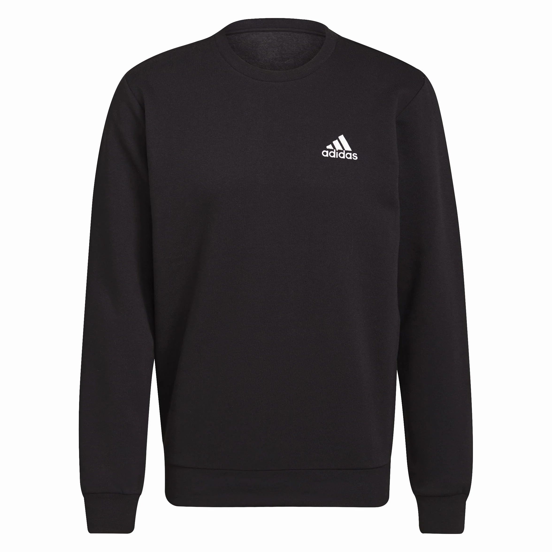 adidas Mężczyźni FEELCOZY ESSENTIALS FLEECE SWEATSHIRT, Black/White, L