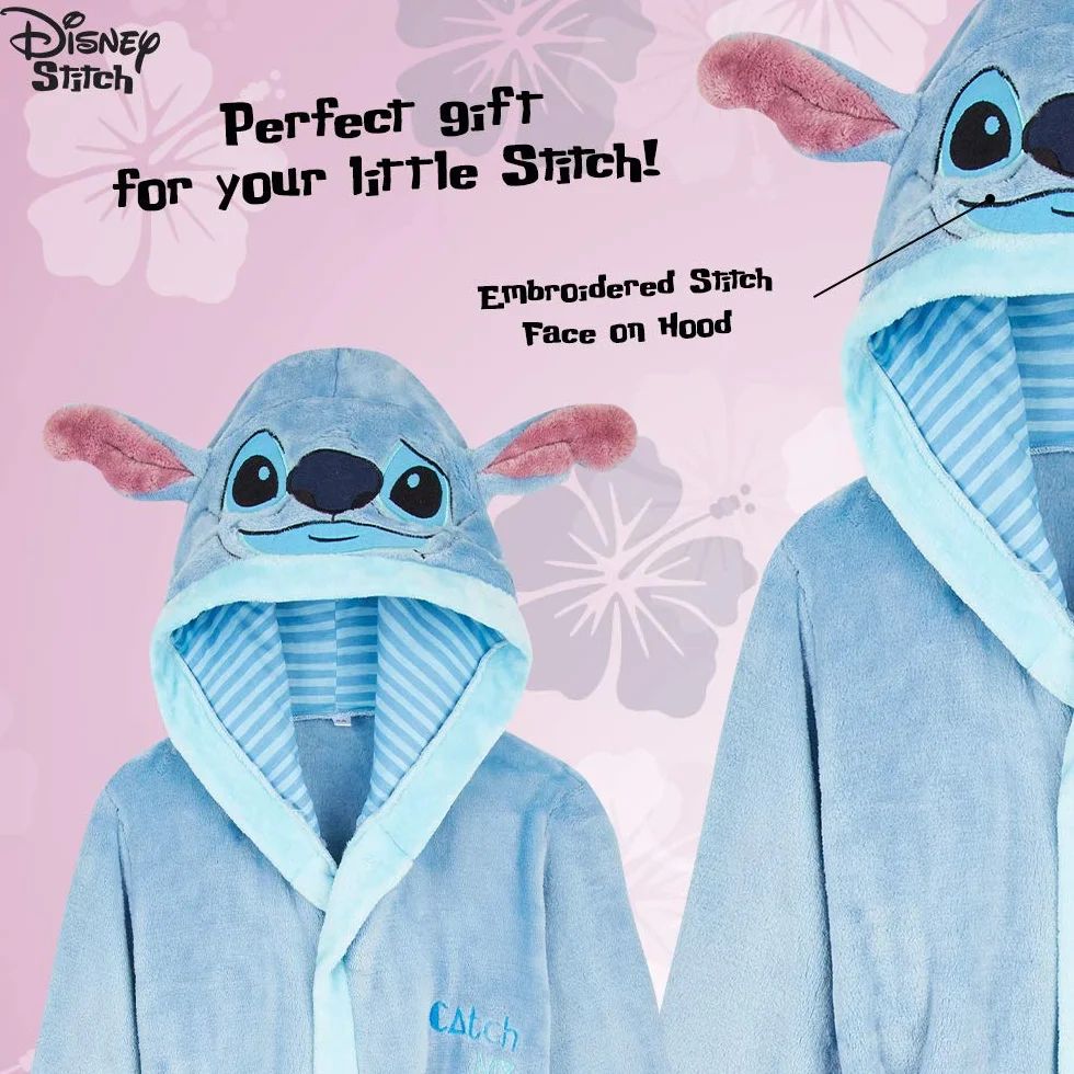 Disney Szlafrok dziecięcy, Lilo i ścieg, Król Lew, Szlafrok Mickey Dziewczęta Chłopcy, Prezenty