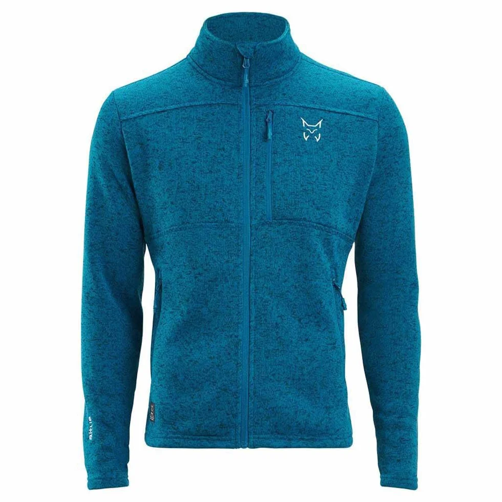 Chaqueta de Punto muy cálida, Ligera y Confortable. C: Azul T: M