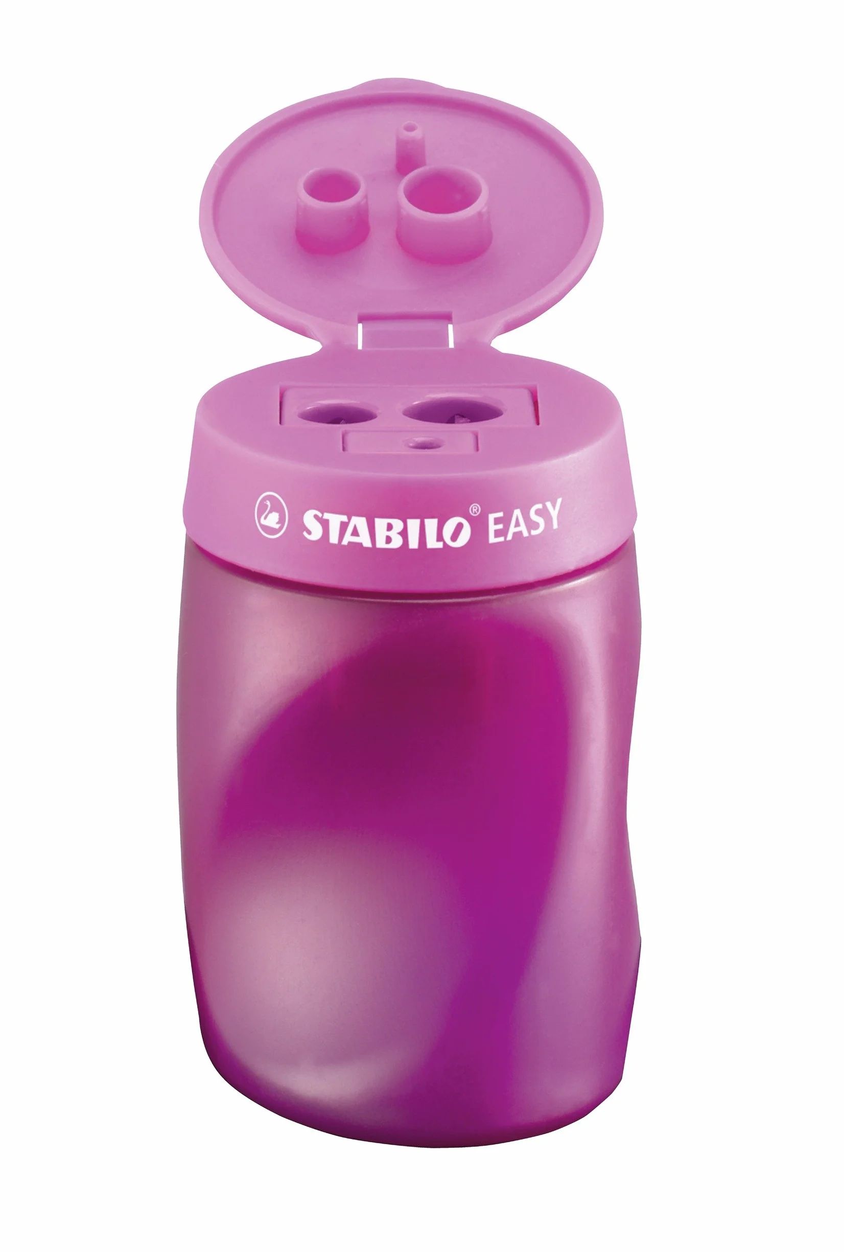 Temperówka - STABILO EASYsharpener dla praworęcznych kolor różowy