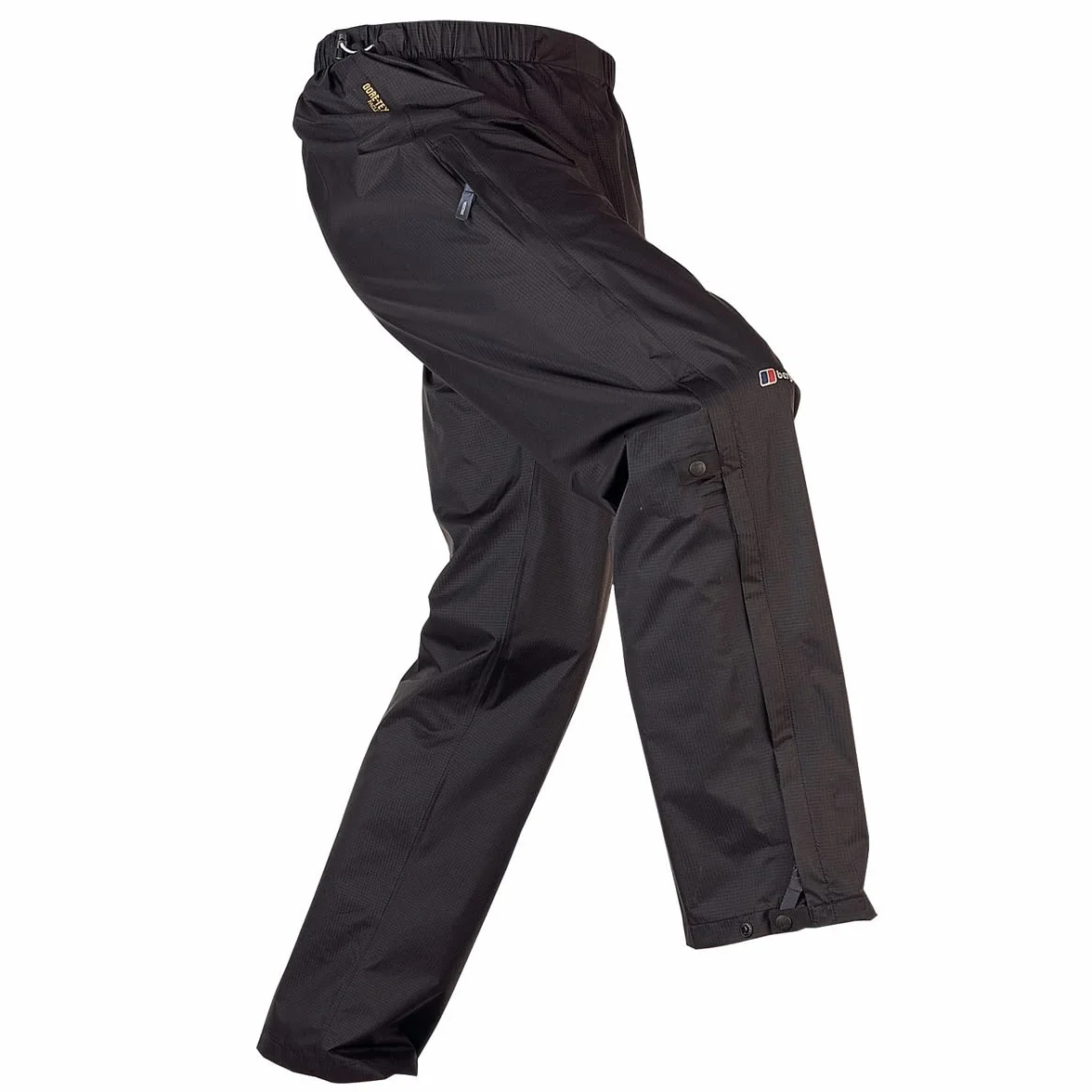 Berghaus Paclite Gore-Tex wodoodporne spodnie wierzchnie, lekkie, trwałe, przyjazne dla środowiska, męskie