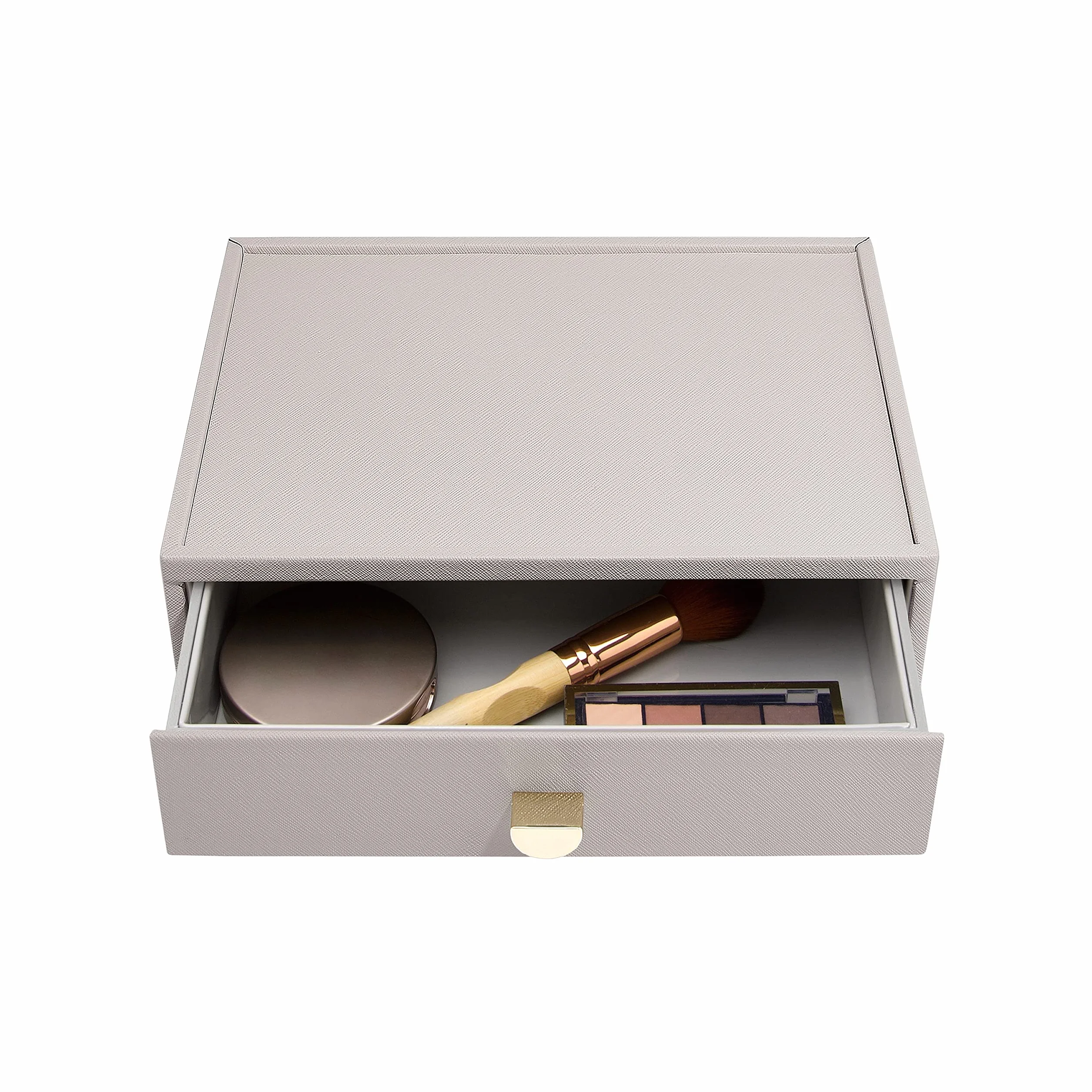 Stackers Taupe organizer do makijażu szuflada