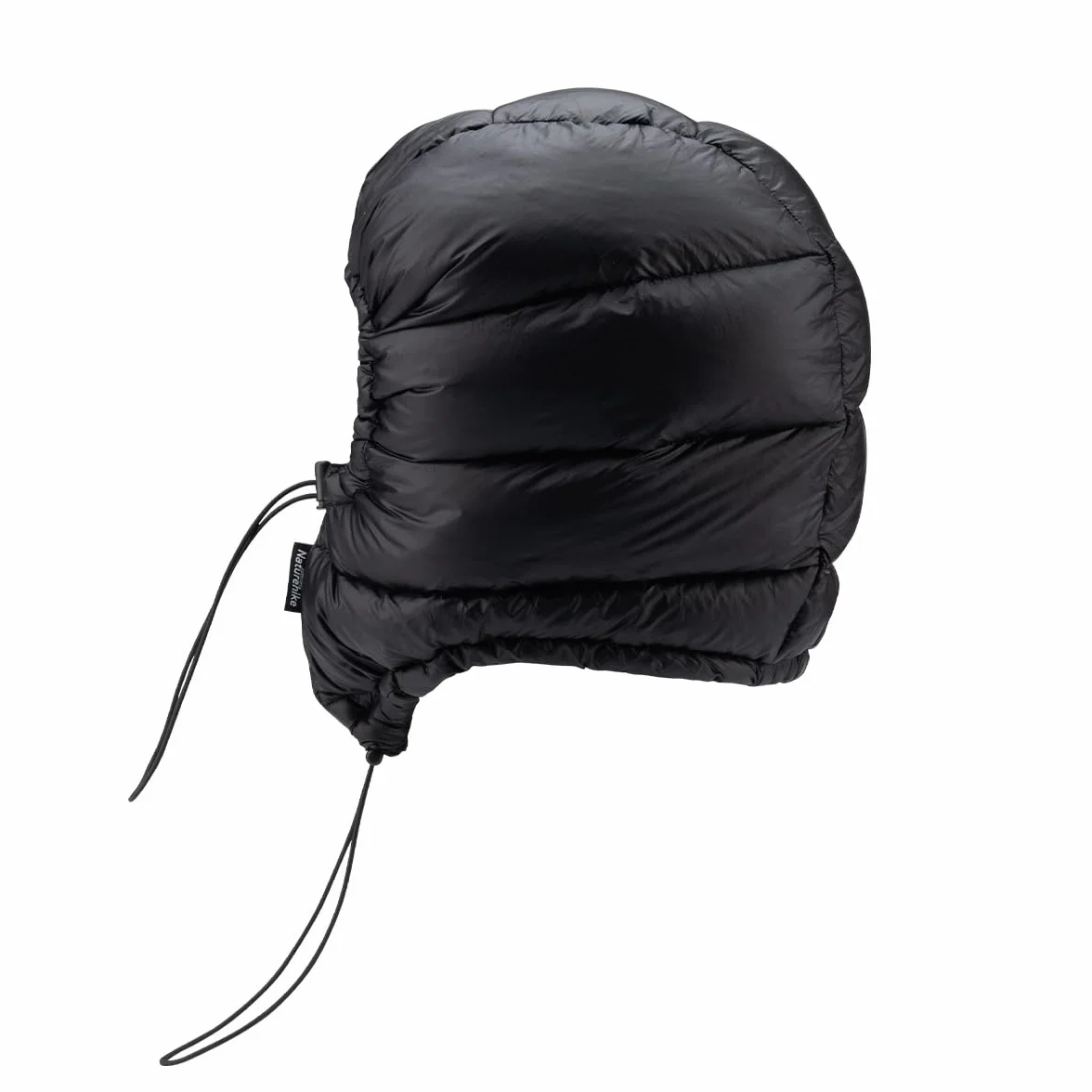 Naturehike Zimowy kaptur puchowy, wodoszczelny,, czarny, XL