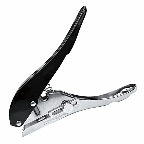 Pojedynczy dziurkacz, Dziurkacz 8 mm Papierowy Heavy Duty Przenośny Ręczny