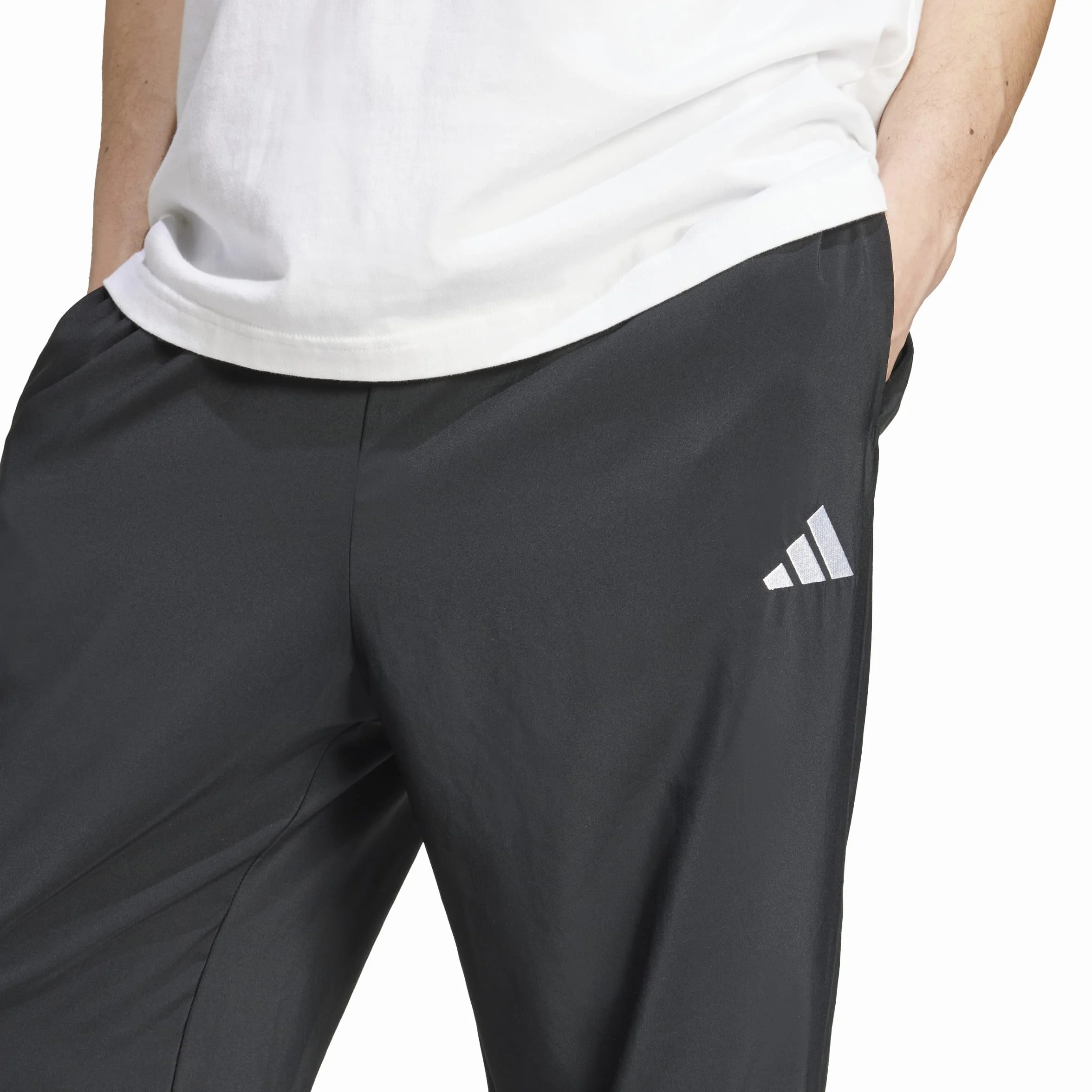 adidas Essentials Small Logo Stanford Open Hem - Spodnie golfowe Mezczyzni