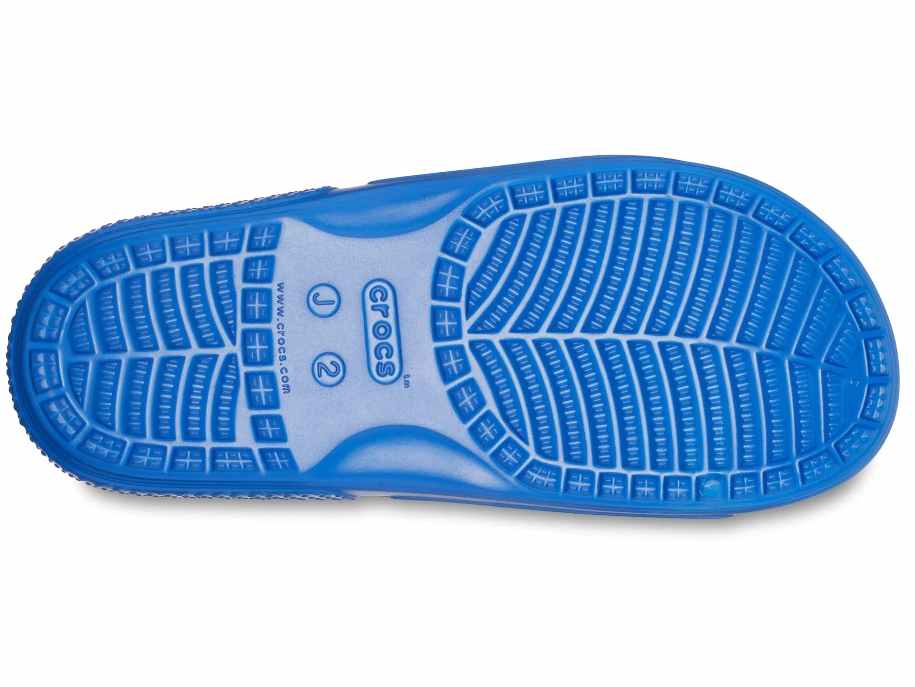Crocs Mixed Kids Classic Crocs Slide K chodot, niebieska śruba, 30/31 EU, Niebieska śruba, 30-31 EU
