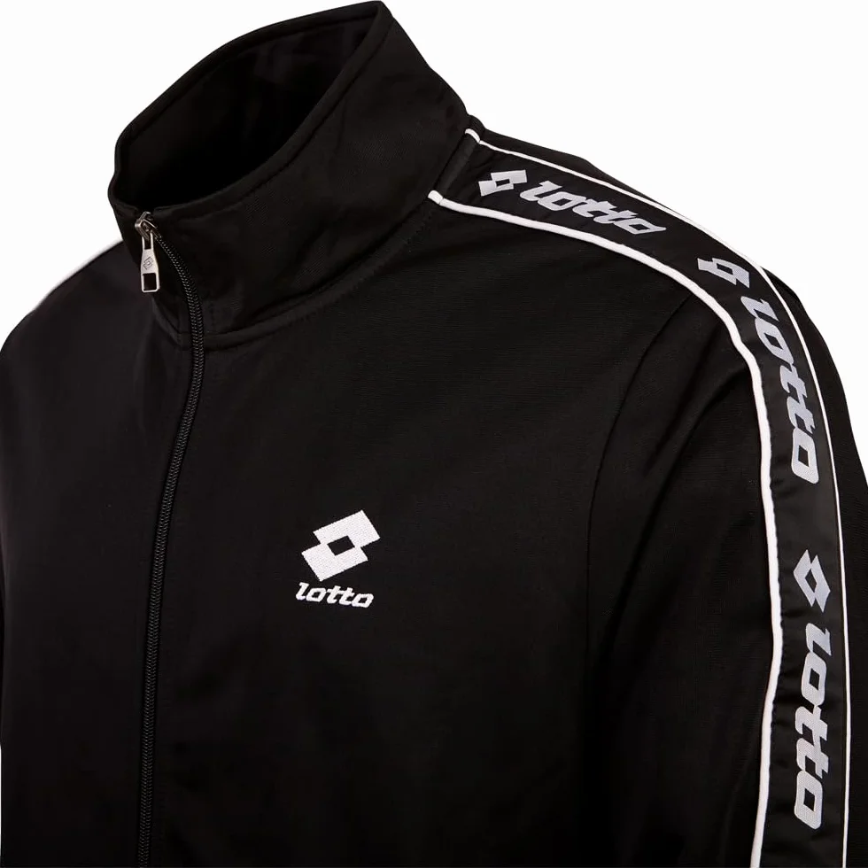 Lotto 1324008 męski kombinezon treningowy, Regular Fit CAVIAR M
