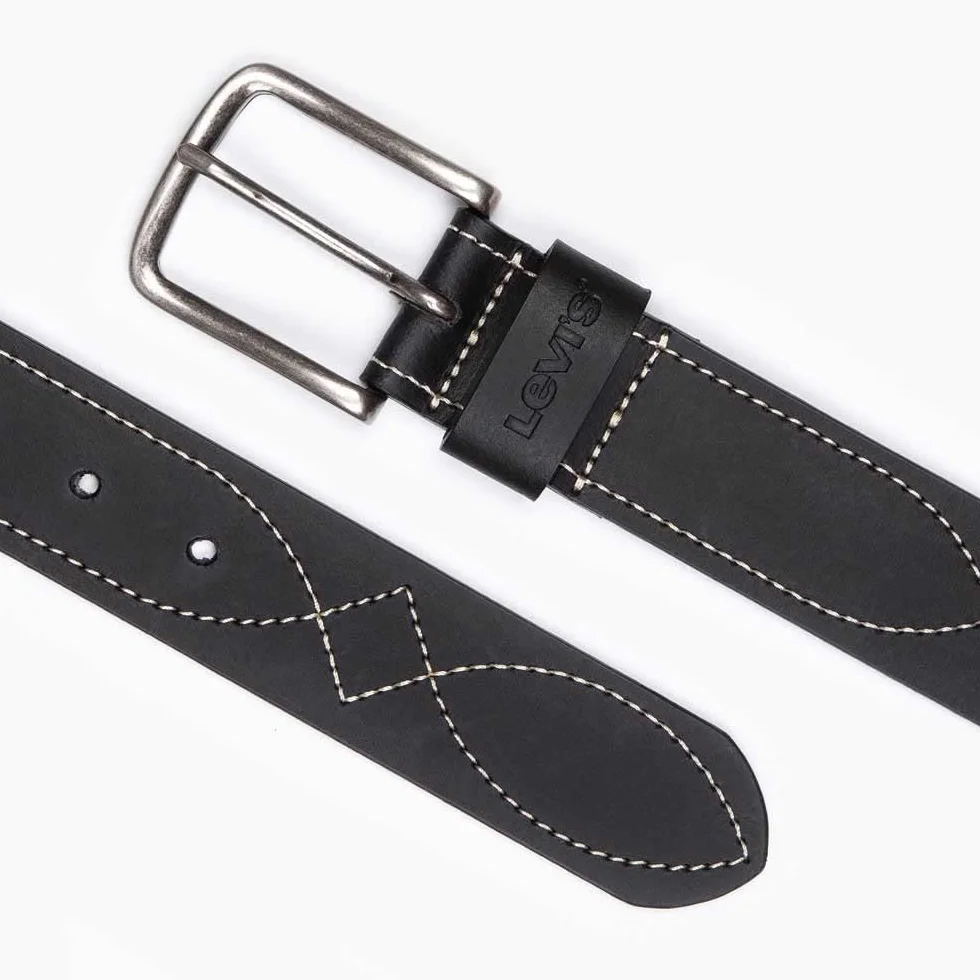 Levi's STITCHED BELT Mężczyźni Stitched Belt
