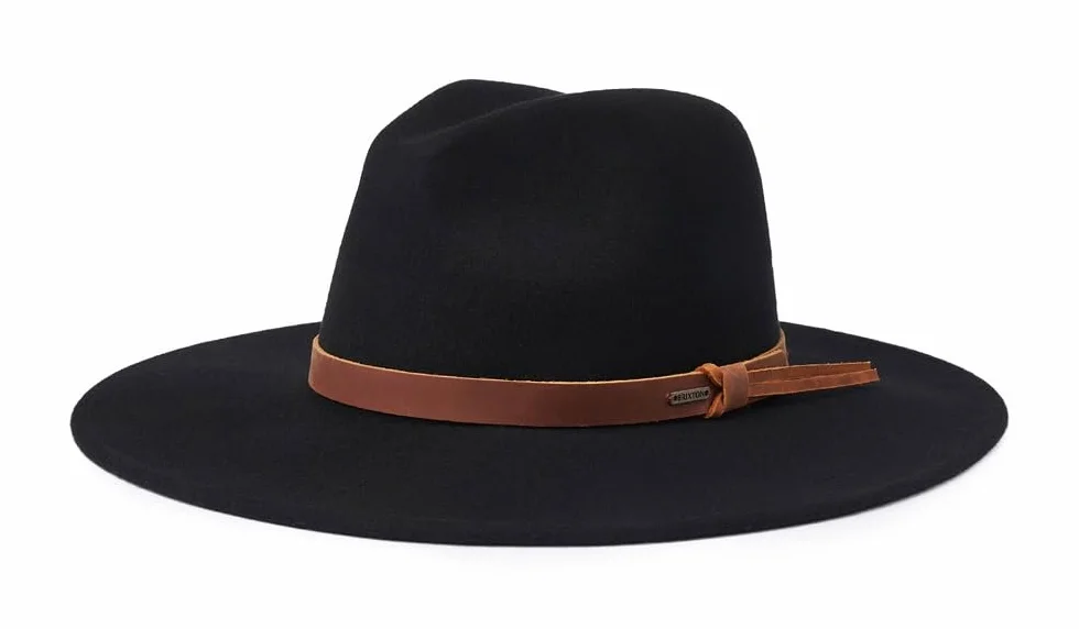 Brixton Field PROPER HAT Cowboy Hat, czarny, ekstra mały
