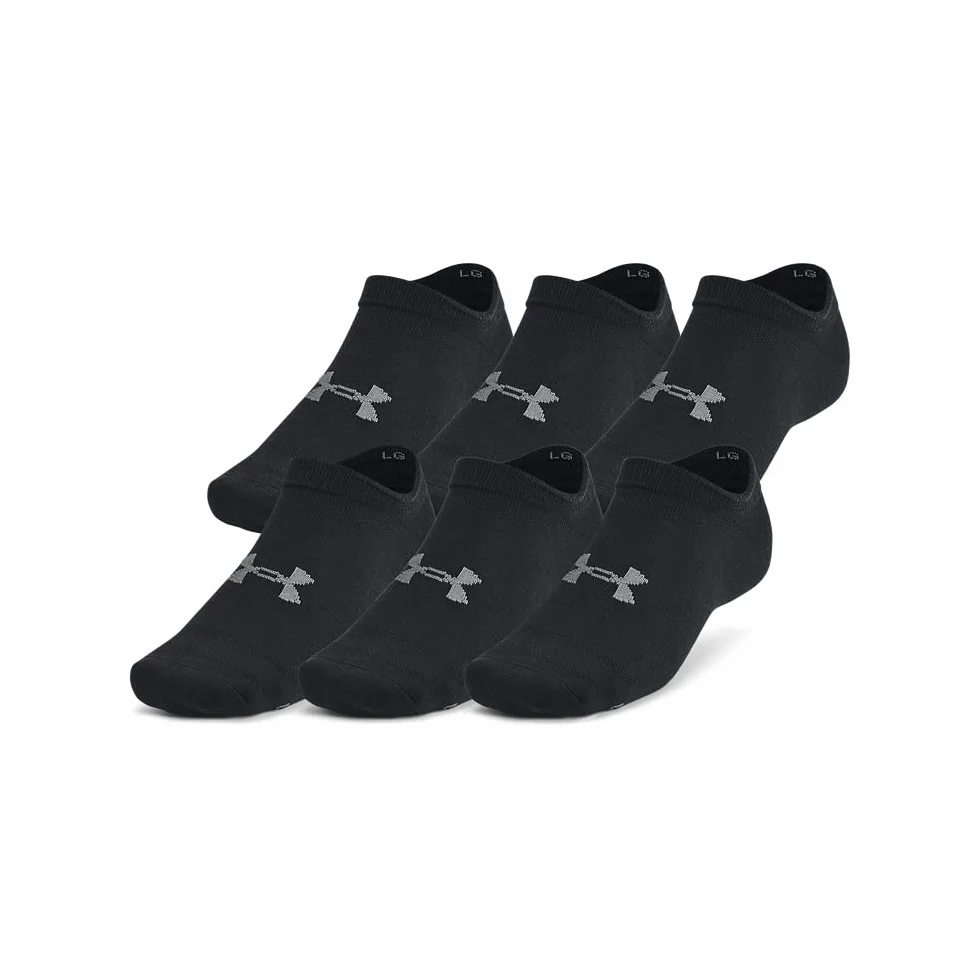 Under Armour No Show, Czarny, Large-X-Large