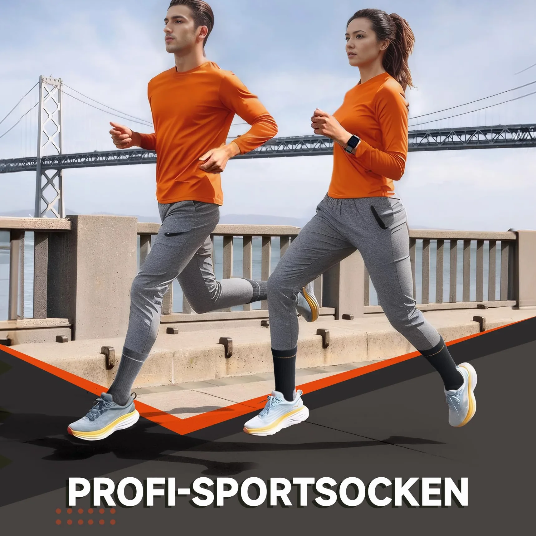 Alaplus Merino Socks Wełniane skarpety outdoorowe i trekkingowe, profesjonalne skarpety turystyczne z wełny merynosów, skarpety sportowe, 3 pary