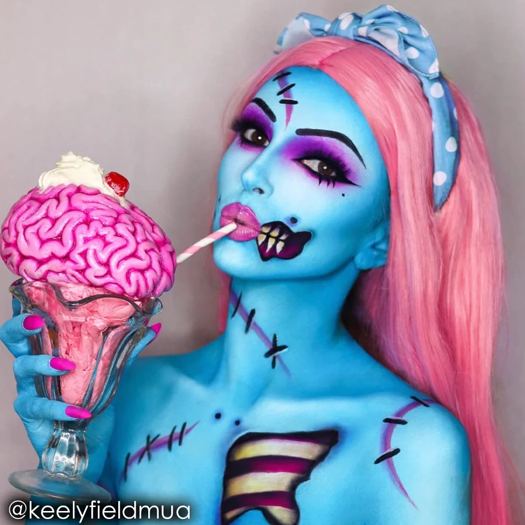 Mehron Makeup Paradise Makeup AQ Pro Size | Wydajność sceniczna i ekranowa, malowanie twarzy i ciała, piękno, cosplay i Halloween, aktywowana wodą farba do twarzy, malowanie ciała, 1,4 uncji (40