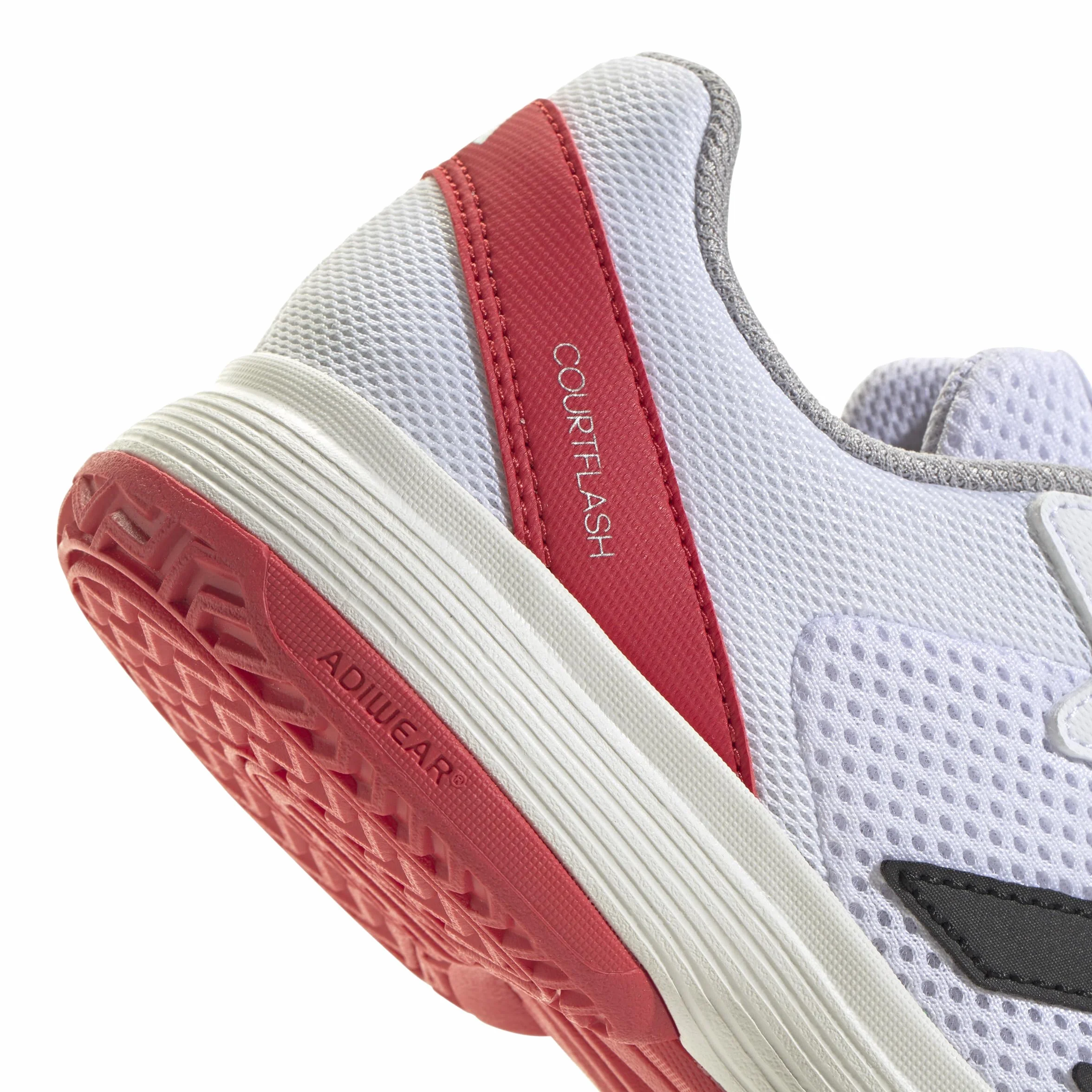 adidas Uniseks - dzieci Courtflash Kids Tennis ShoesButy tenisowe