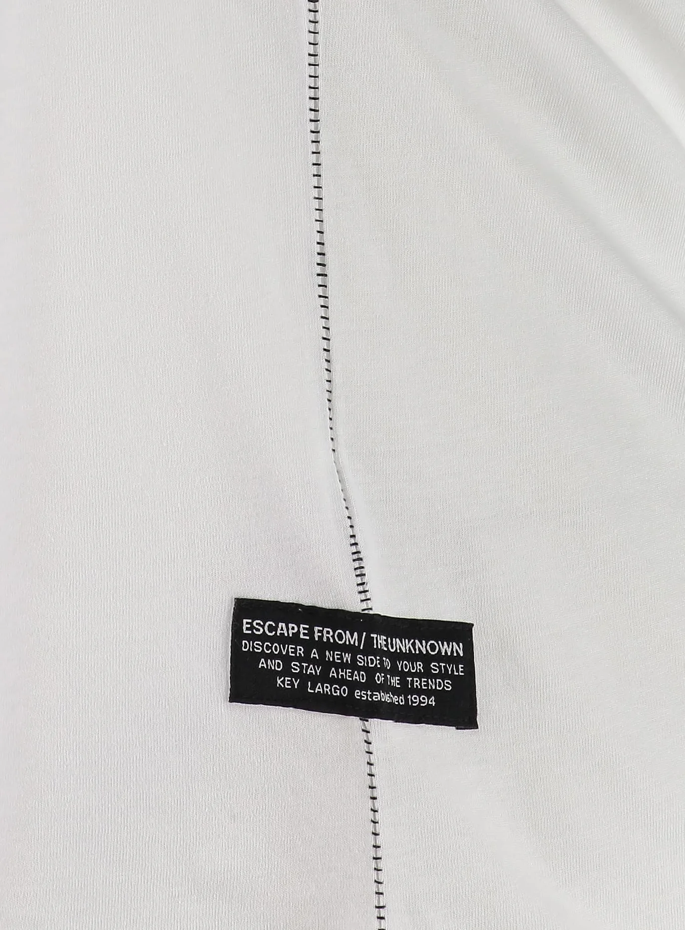 KEYLARGO T-shirt męski MT Think Round, biały (1000), M