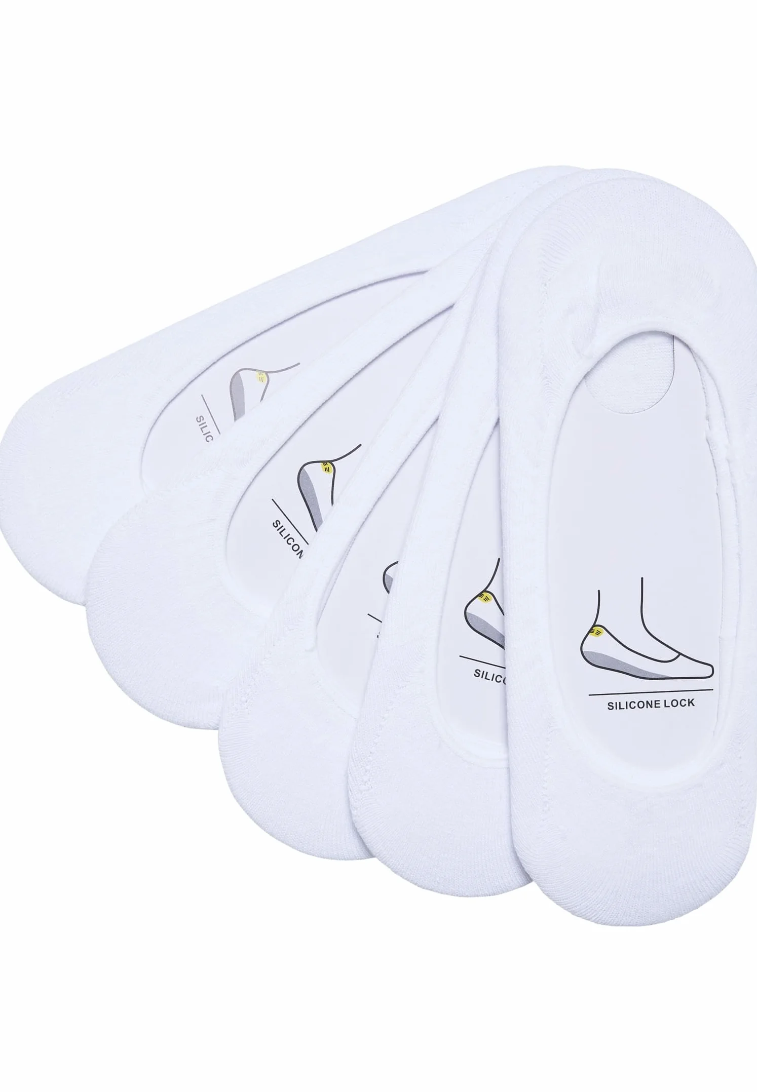 Urban Classics Skarpety unisex (5 sztuk), biały, 43-46 EU