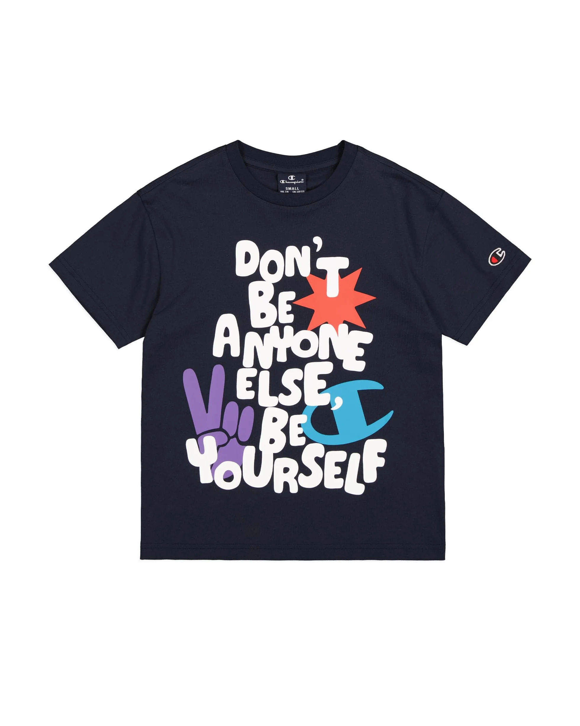 Champion Koszulka Chłopcy Legacy Play With Graphics B (306911) - Ss Crewneck