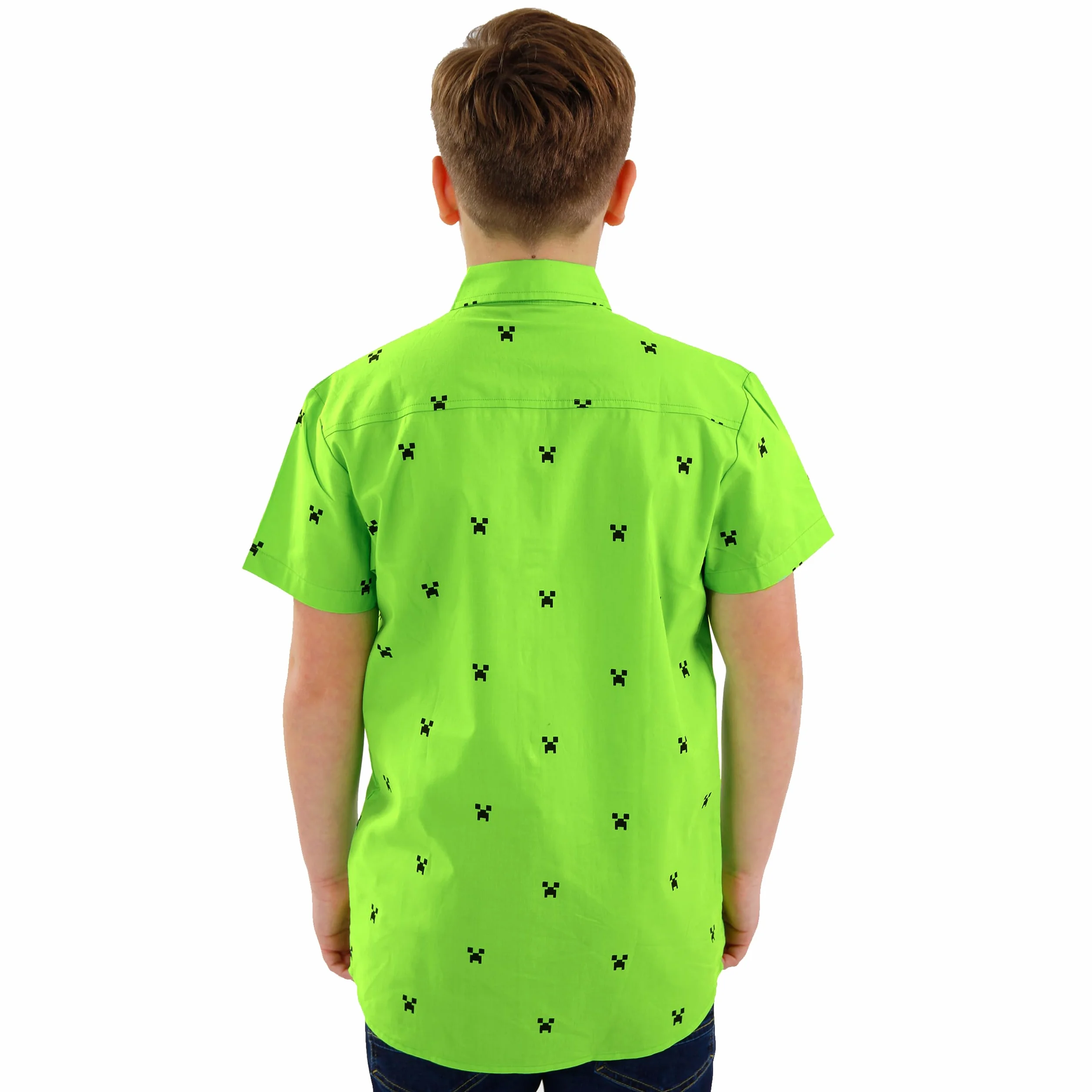 Minecraft Chłopcy Koszula Creeper