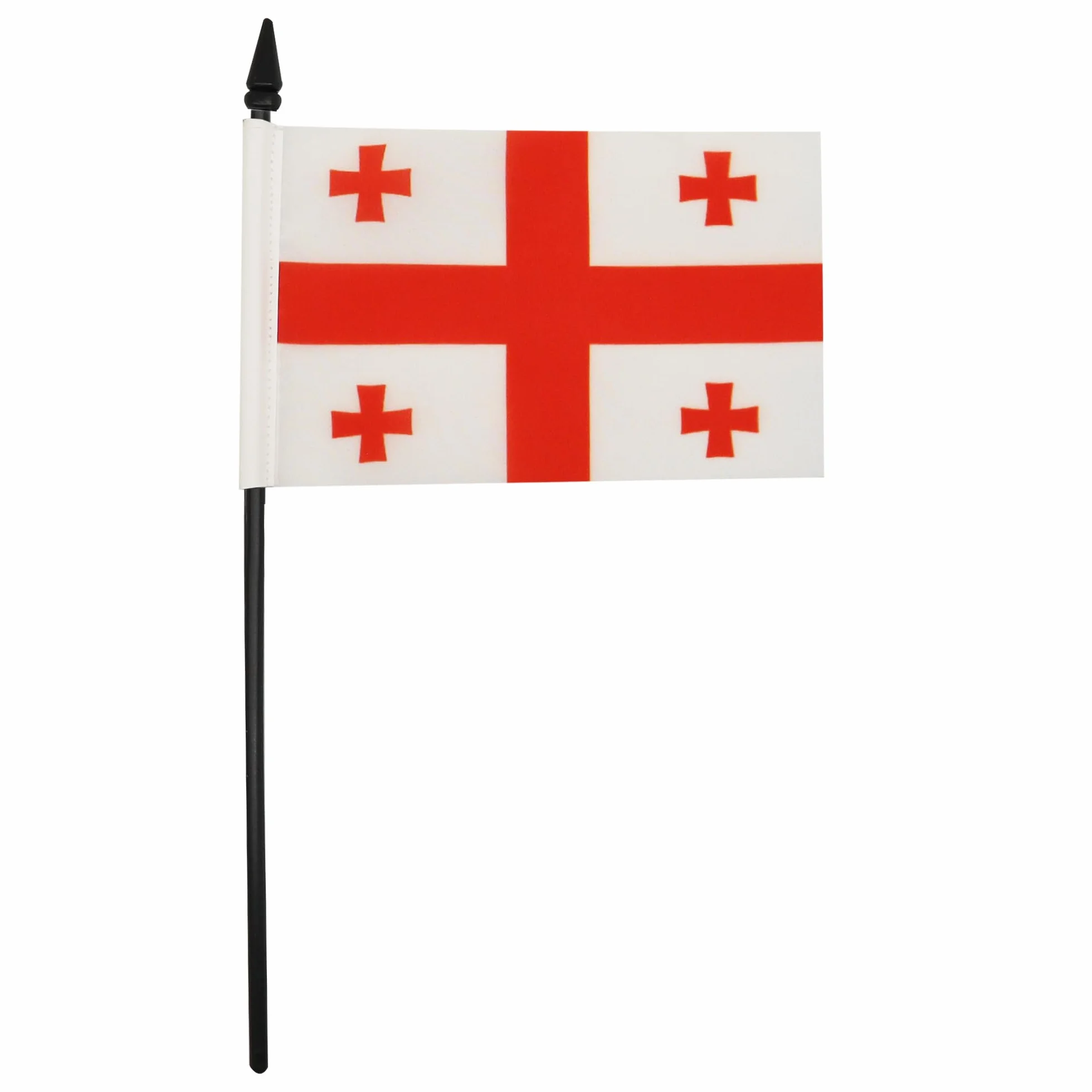 Drapeau de Table Géorgie, 15cm x 10cm