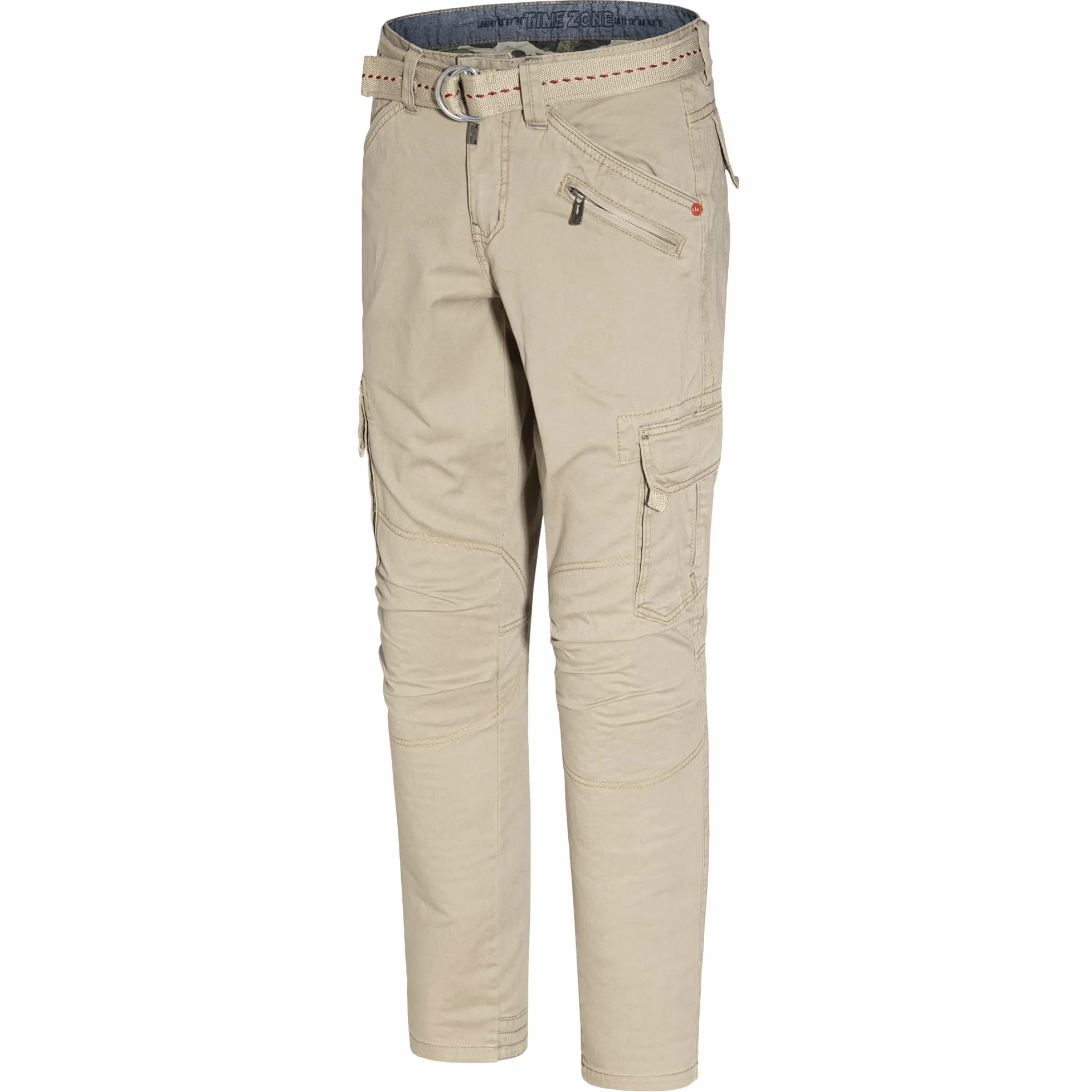 Timezone BenitoTZ Herren Cargohose Benito mit Stoffgürtel
