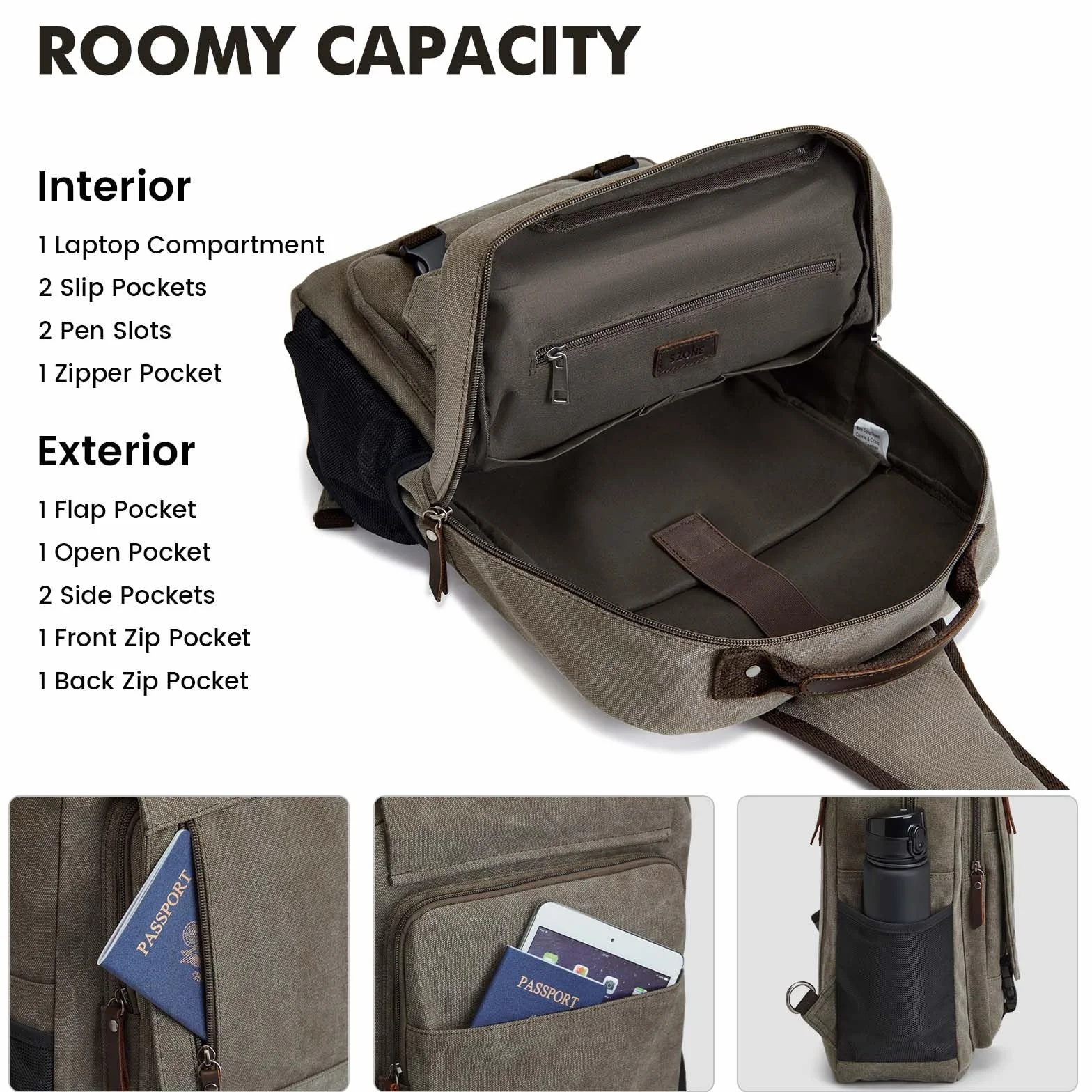 S-ZONE Sling plecak męski, torba na klatkę piersiową, 13 cali, crossbody, torba na ramię, torba sportowa, na bodybag Sling Bag, plecak na co dzień, do aktywności na świeżym powietrzu, wędrówek, jazdy