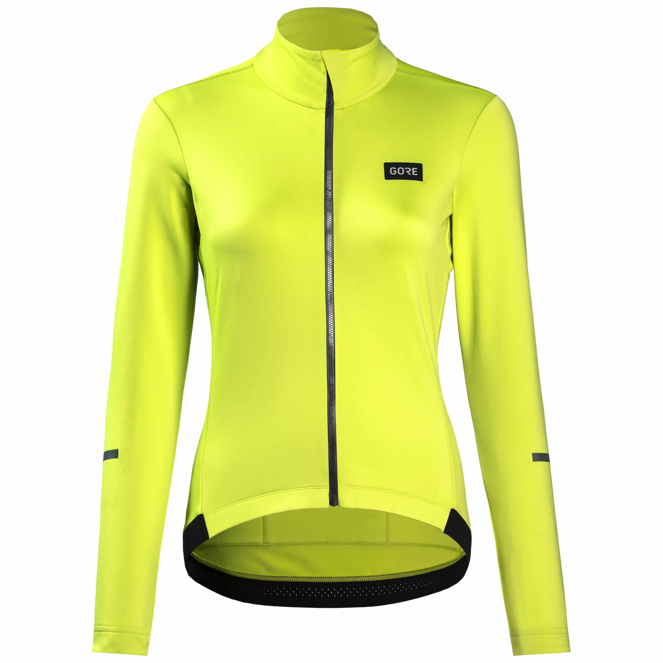 GORE WEAR Progress Termiczna koszulka damska, GORE Selected Fabrics, 40, Neon Yellow